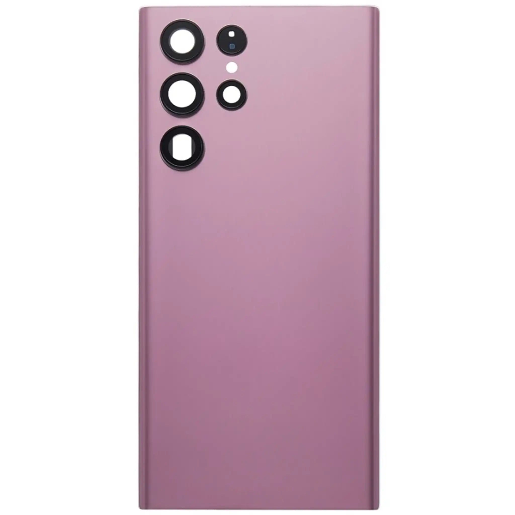 Akkudeckel / Rückseite für Samsung Galaxy S22 Ultra 5G (S908B) – Burgundy inkl. Kameralinse