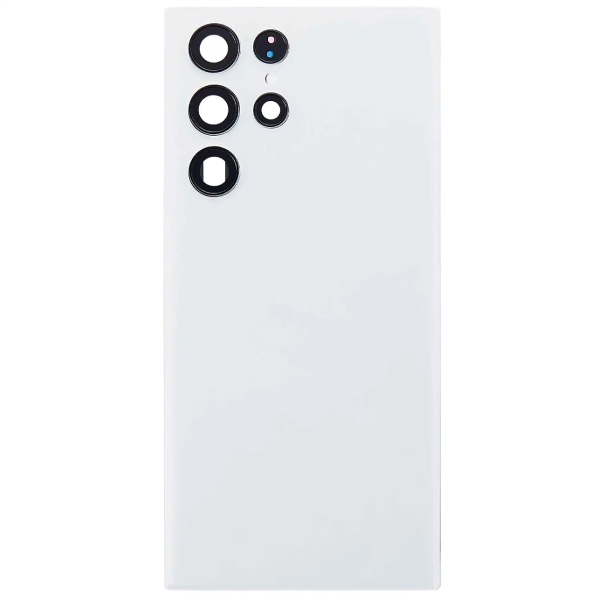 Akkudeckel / Rückseite für Samsung Galaxy S22 Ultra 5G (S908B) – Phantom White inkl. Kameralinse