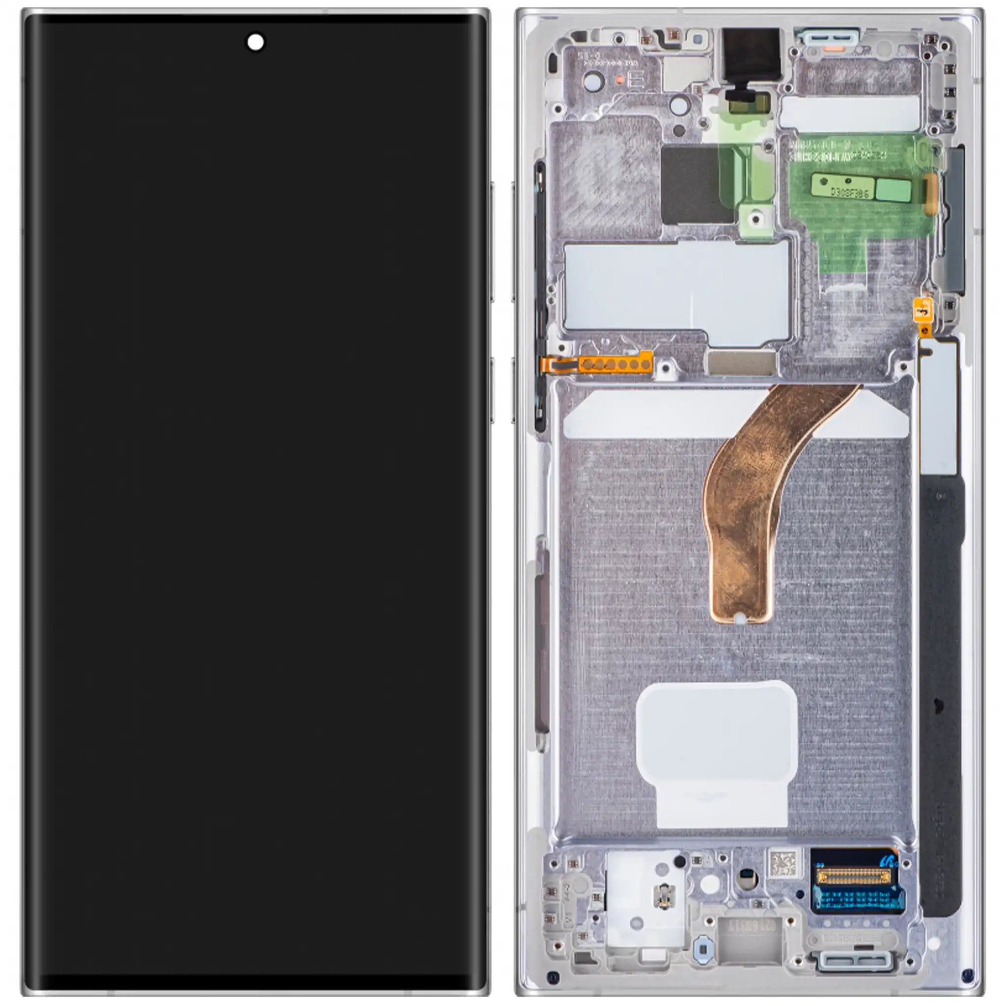 Samsung SM-S908B S22 Ultra Display Phantom white, Service Pack