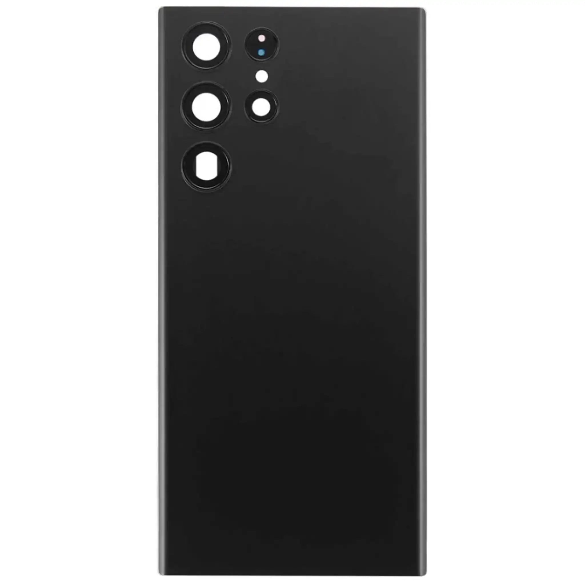 Akkudeckel / Rückseite für Samsung Galaxy S22 Ultra 5G (S908B) – Phantom Black inkl. Kameralinse