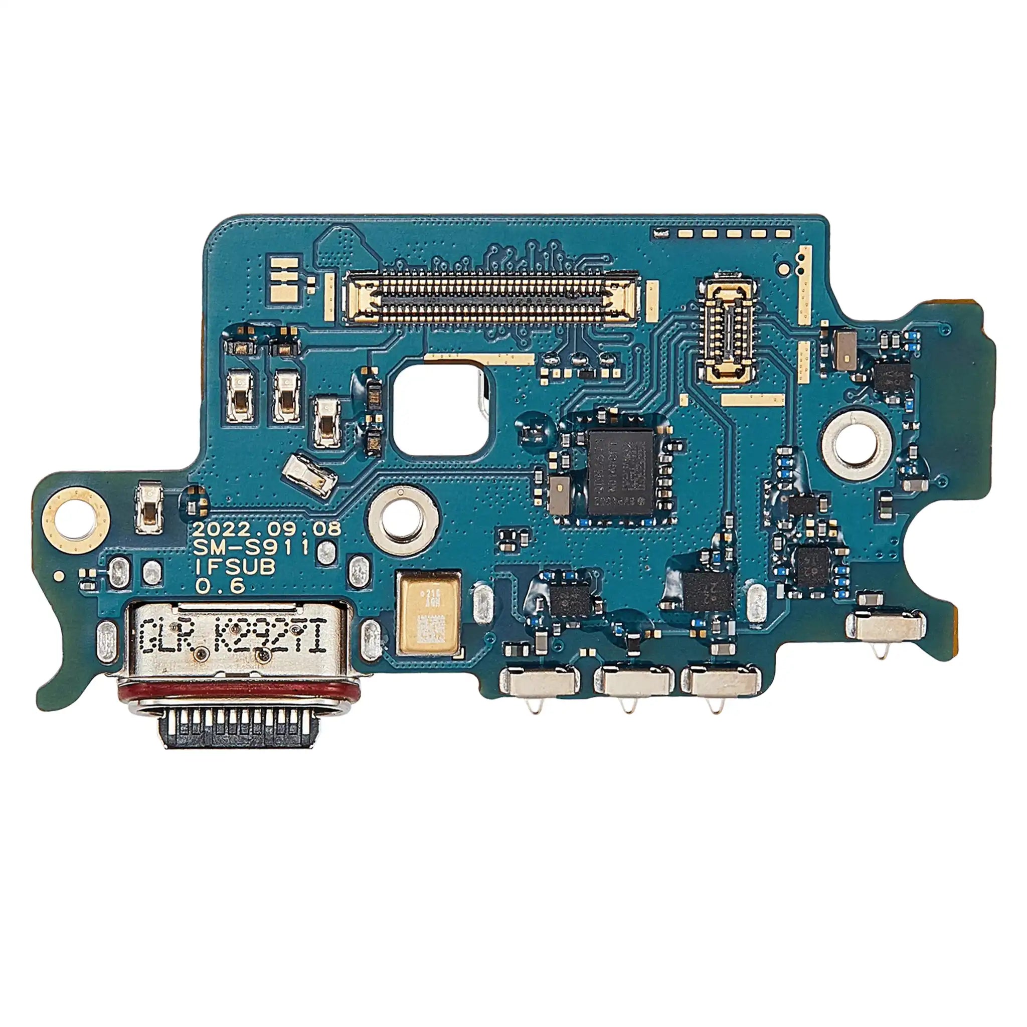 Samsung S23 S911B Ladebuchse mit Mikrofon & SIM Reader – Original Ersatzteil