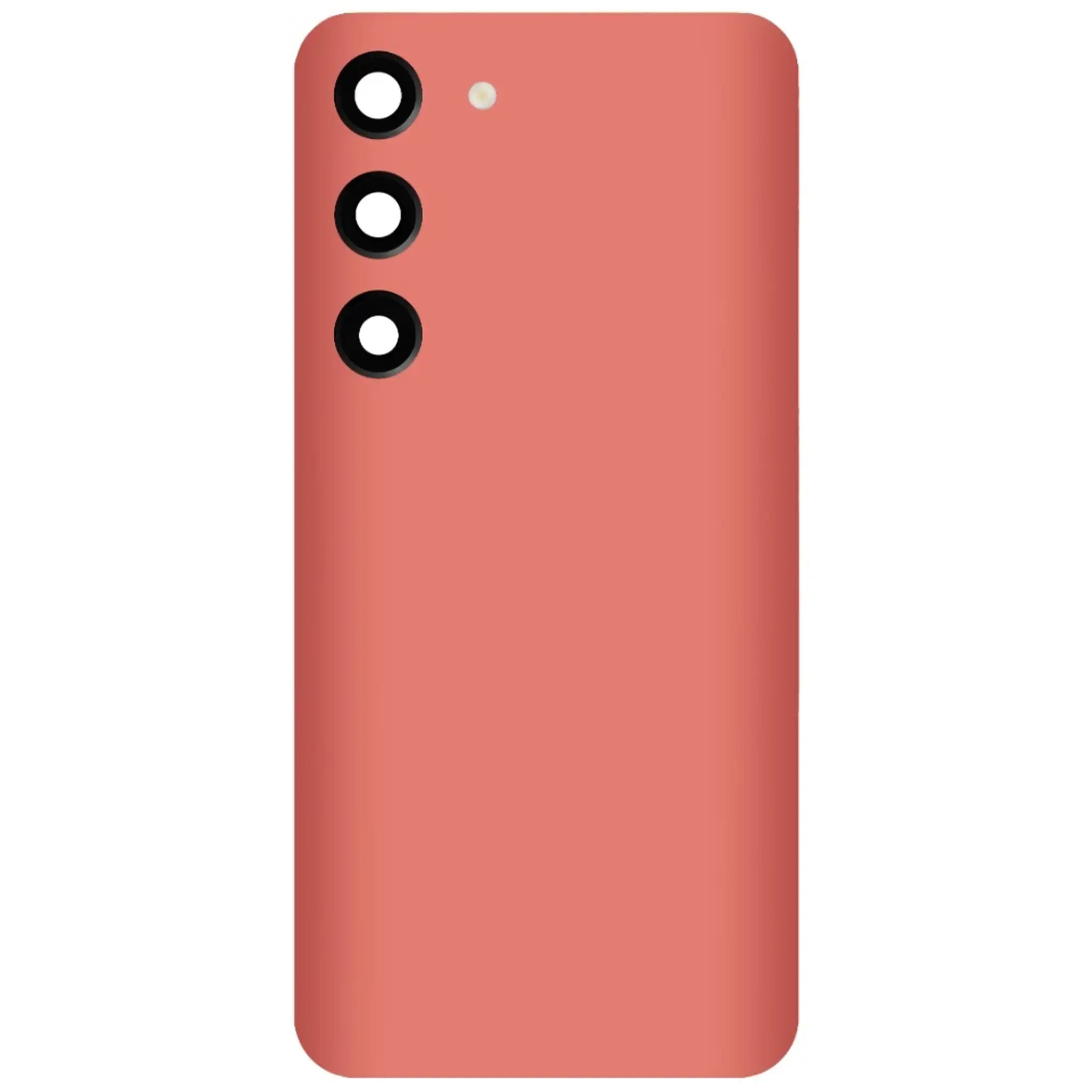 Akkudeckel für Samsung S23 S911B Red mit Kameralinse