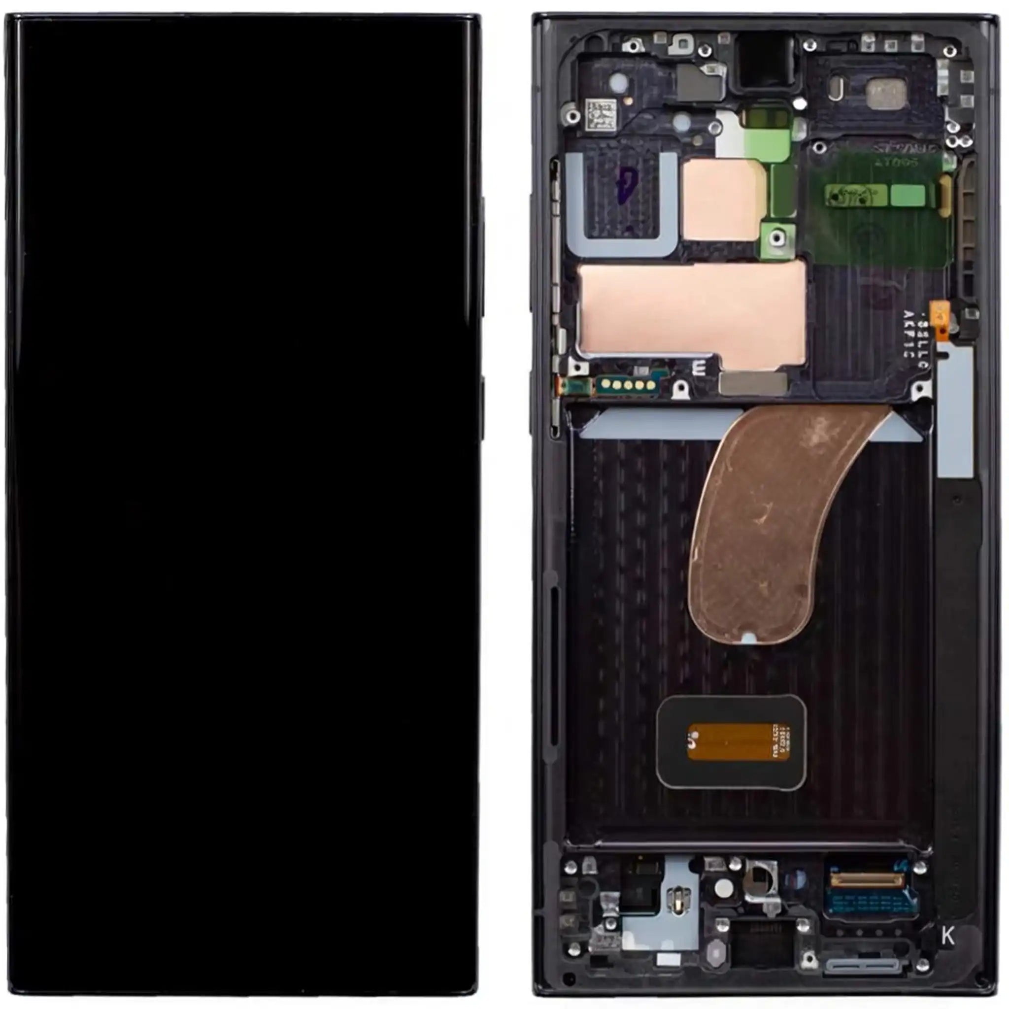 Samsung Galaxy S23 Ultra Display Service Pack – Phantom Black (SM-S918B)