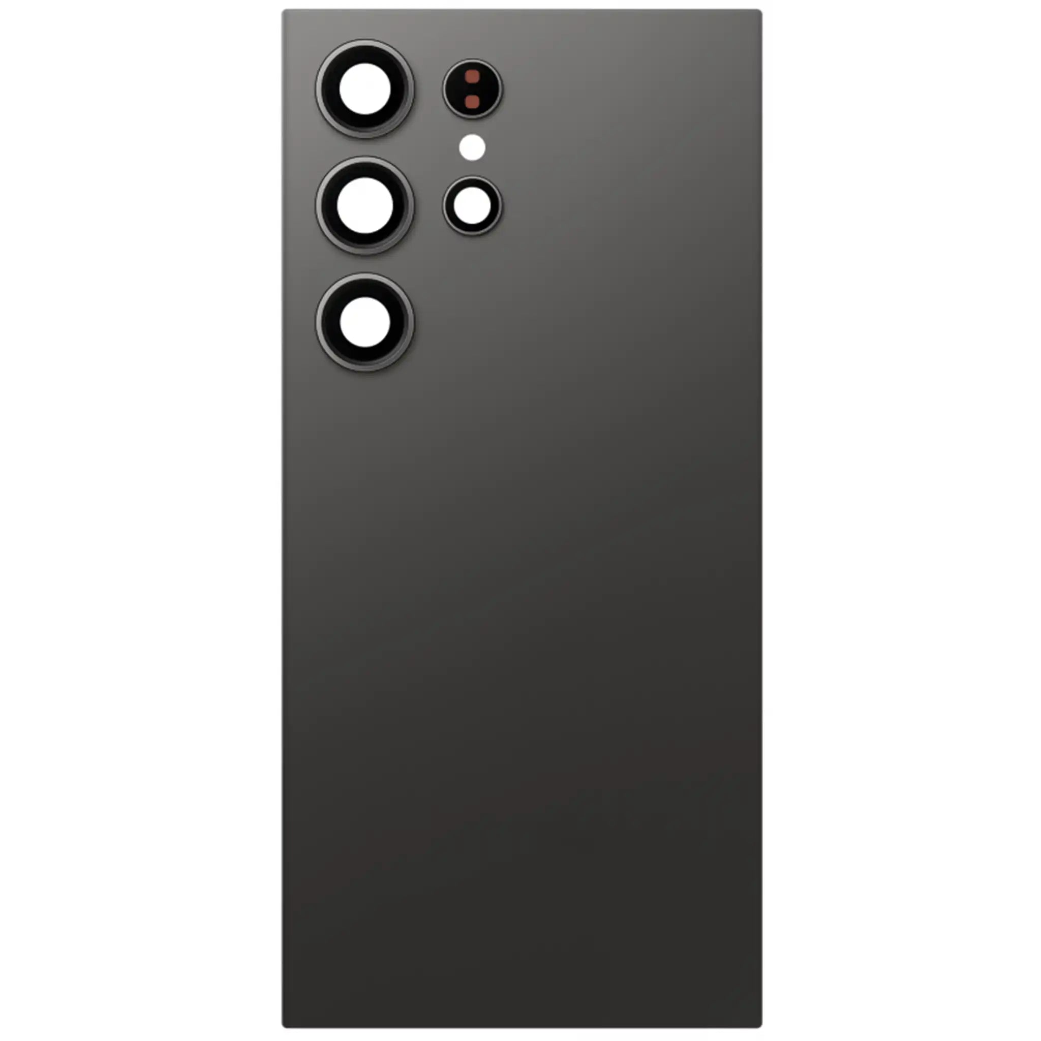 Akkudeckel für Samsung S24 Ultra S928B  Black mit Kameralinse, OEM