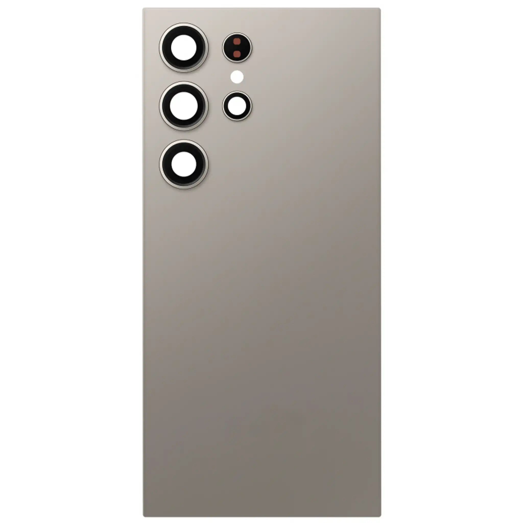 Akkudeckel für Samsung S24 Ultra S928B  Grey mit Kameralinse, OEM