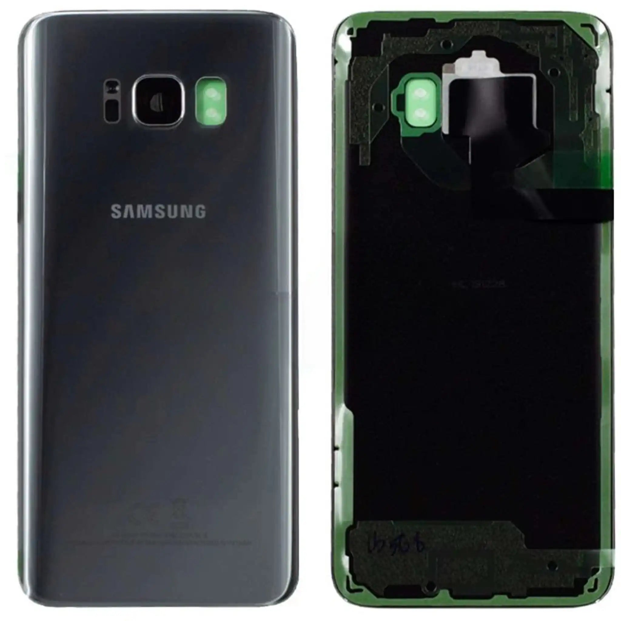 Battery Cover für G950F Samsung Galaxy S8 − Arctic silver, Serviceware