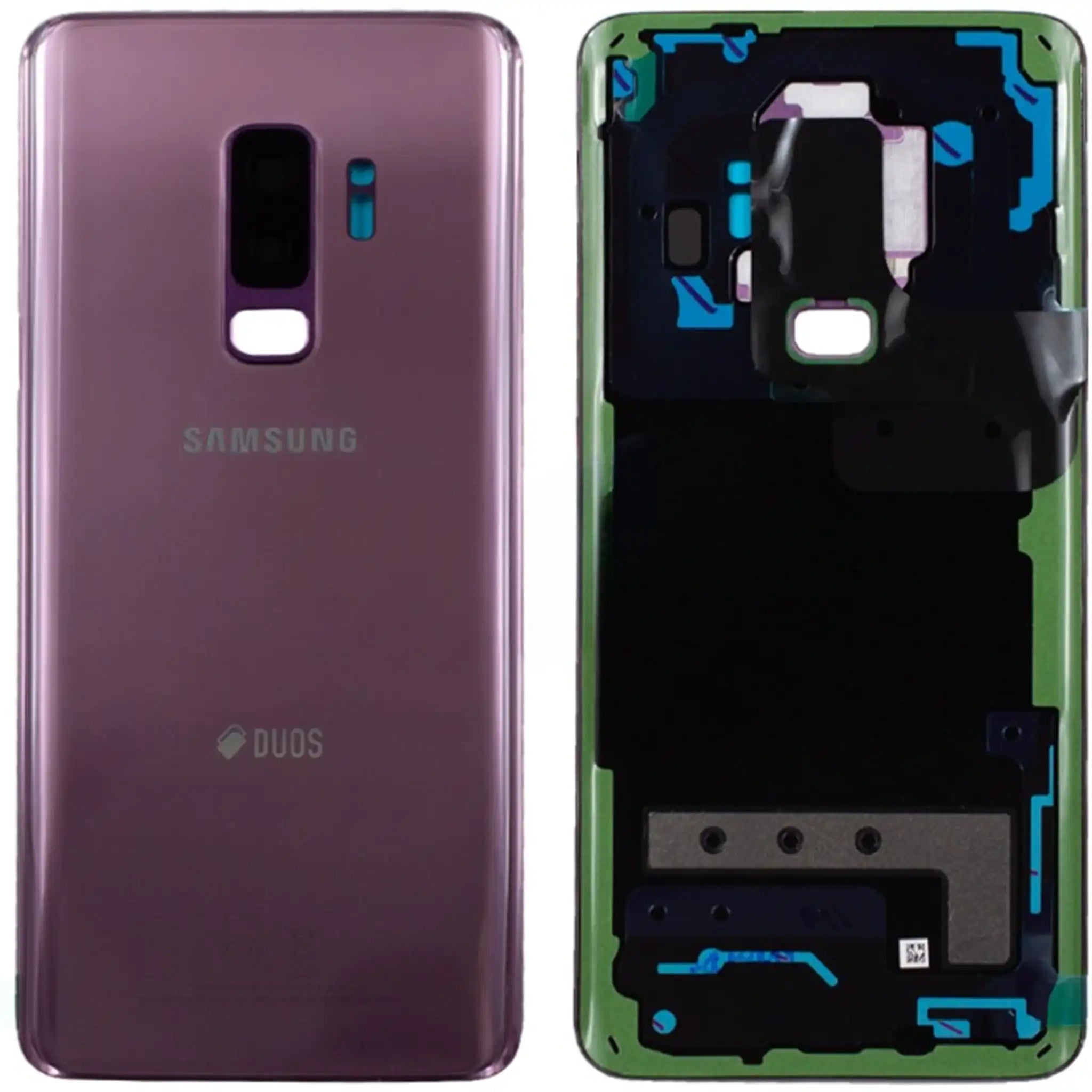Battery Cover für G965F Samsung Galaxy S9 Duos − Lilac purple, Serviceware