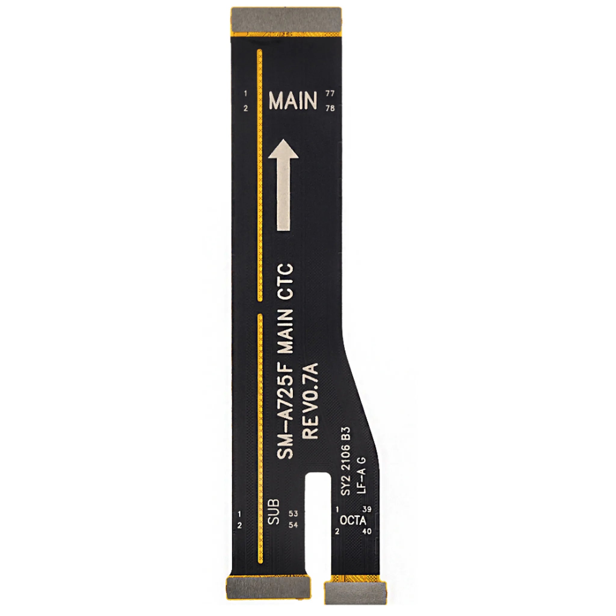 Samsung Galaxy A72 (SM-A725F / SM-A726B) Main Flexkabel Verbindungskabel Ersatzteil.