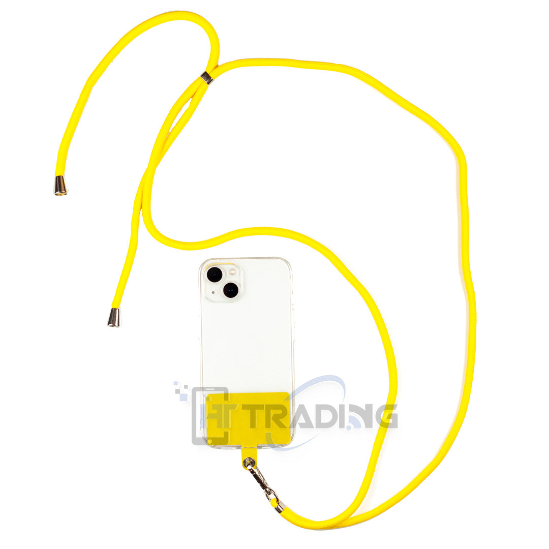 Universal Schnur Case für alle Smartphones Gelb