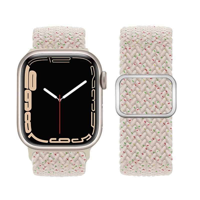 iWatch WA05 Jane Eyre schiebeschnalle ultradünnes Nylonband - Star point  (42/ 44/ 45/ 49mm)