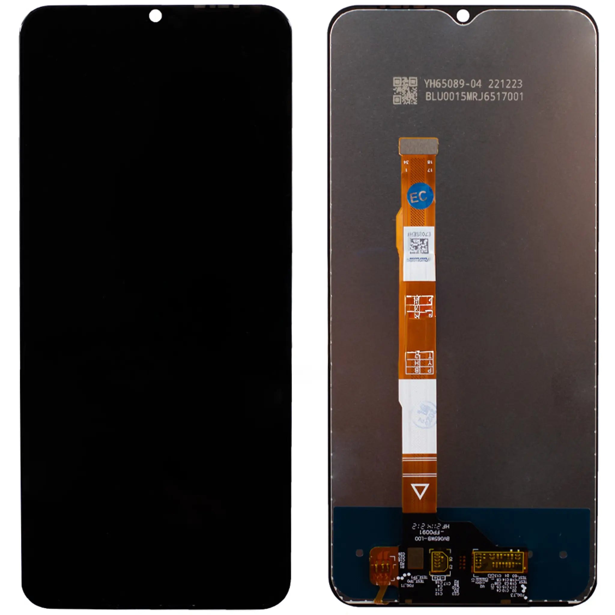 Display für  Vivo Y32, Y30 5G & Y02s ohne Rahmen, OEM
