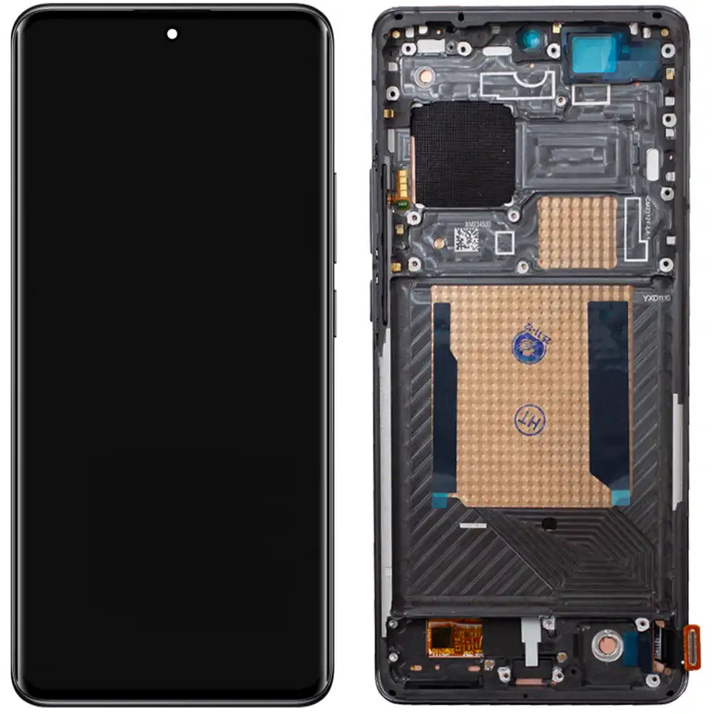 Display für Vivo X200 (V2415A, V2405A) mit Rahmen, OEM