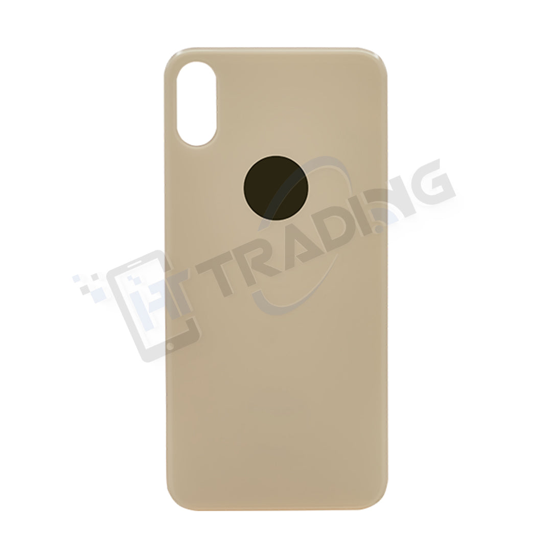 iPhone XS Akkudeckel ( Big Hole ) Gold