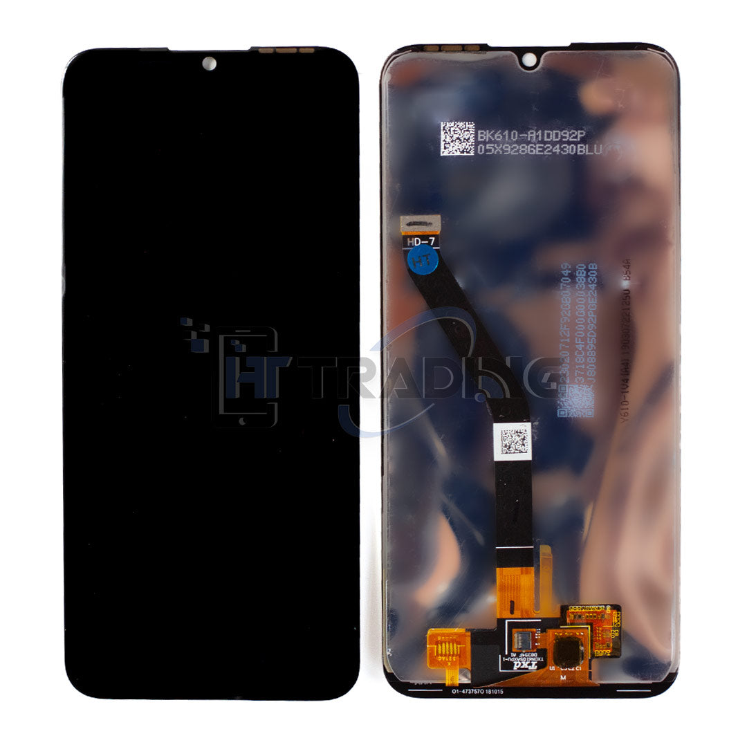 Huawei Y6 2019 LCD Display Touchscreen Ersatz – Premium Qualität, Ohne Rahmen, Schwarz