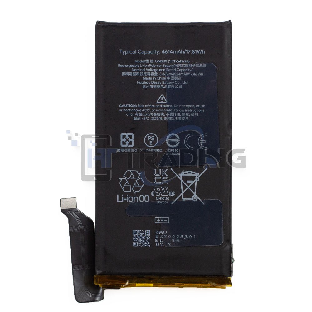 Akku für Google Pixel 6 - GB7N6 , G9S9B16 , G9S9B , GR1YH, OEM - Äquivalent - Fonix