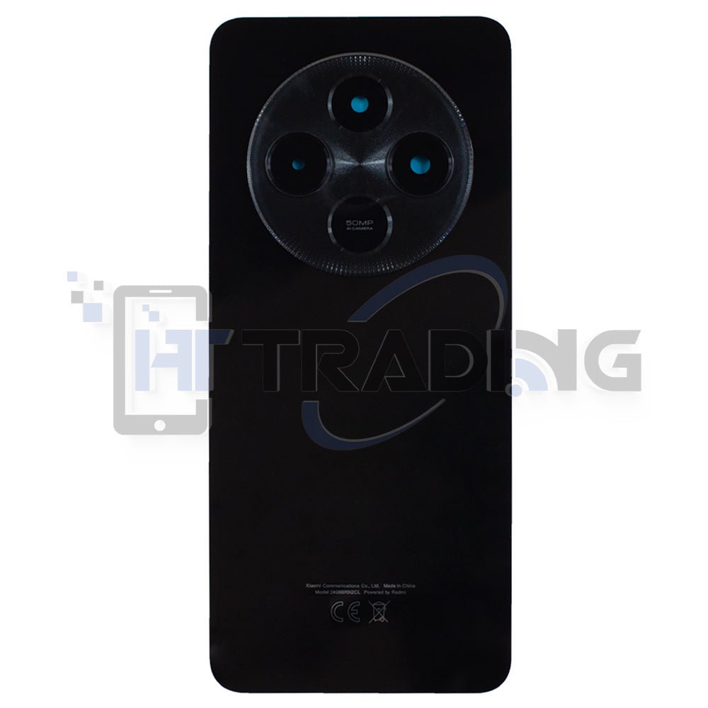 Akkudeckel für Xiaomi Redmi 14C 4G (2411DRN47C, 2409BRN2CA), Midnight black - Fonix