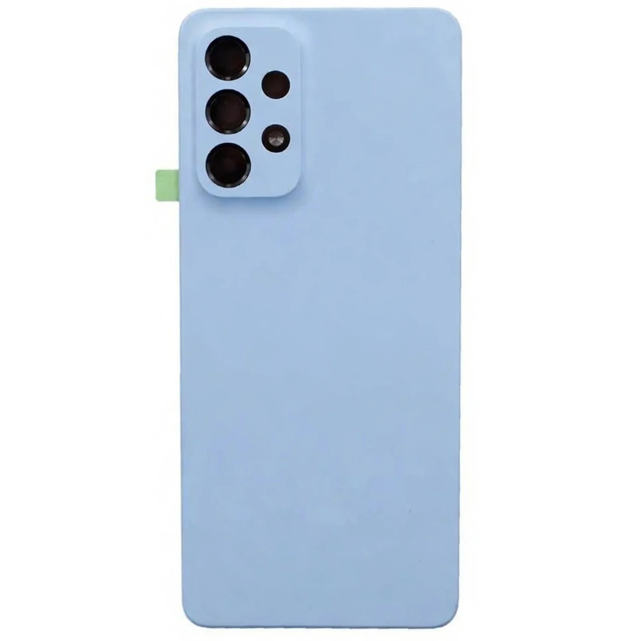 Akkudeckel Backcover Rückseite Samsung Galaxy A33 5G A336B Farbe Awesome Blue blau mit Kameralinse und Klebestreifen Ersatzteil