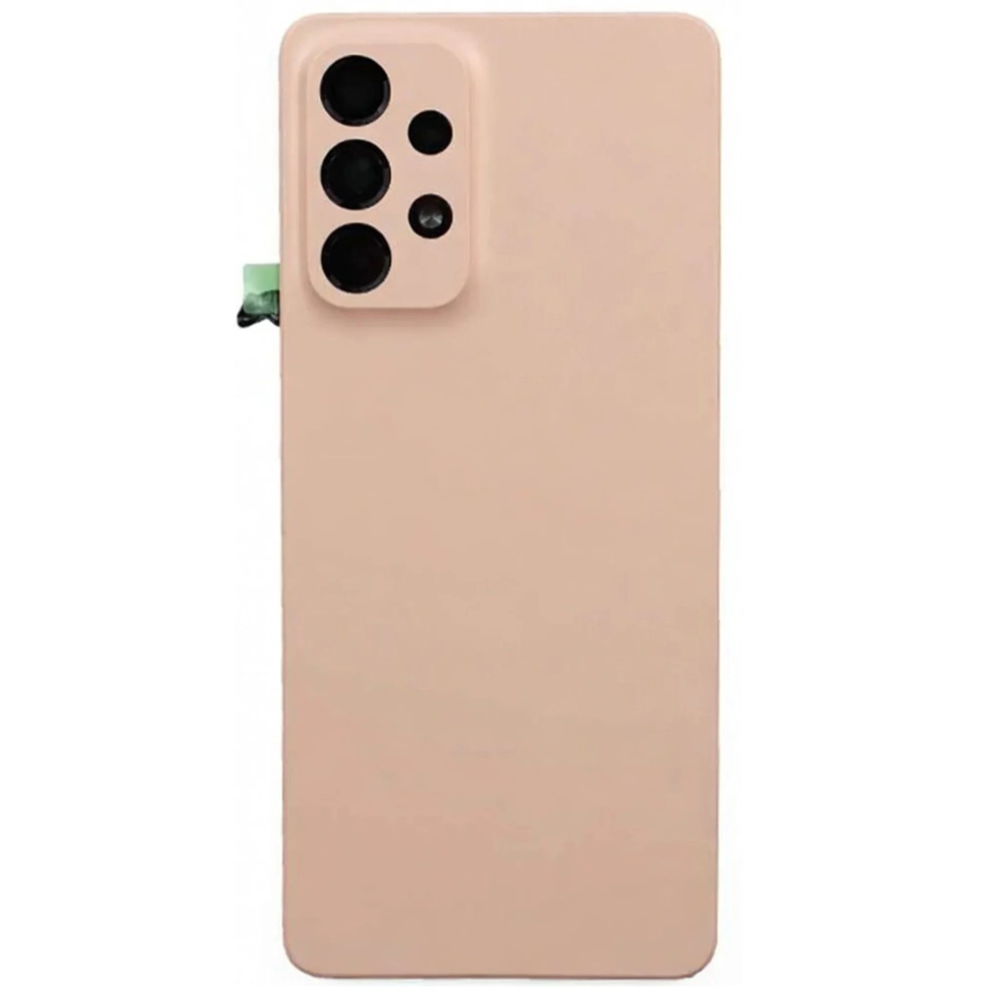 Akkudeckel Backcover Rückseite Samsung Galaxy A33 5G A336B Farbe Awesome Peach pfirsich mit Kameralinse und Klebestreifen Ersatzteil