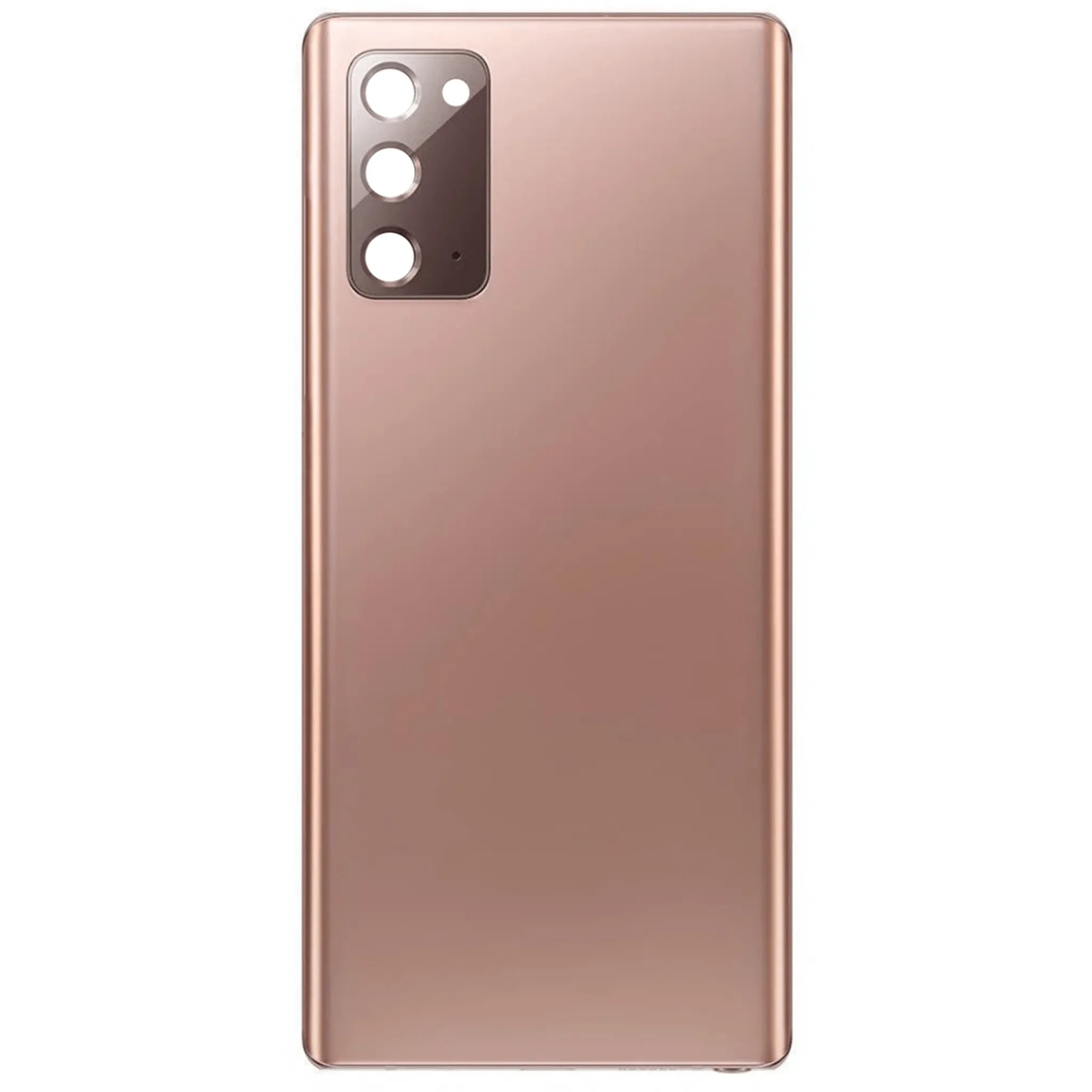 Ersatz-Akkudeckel für das Samsung Galaxy Note 20 in Mystic Bronze inklusive vorinstallierter Kameralinse.