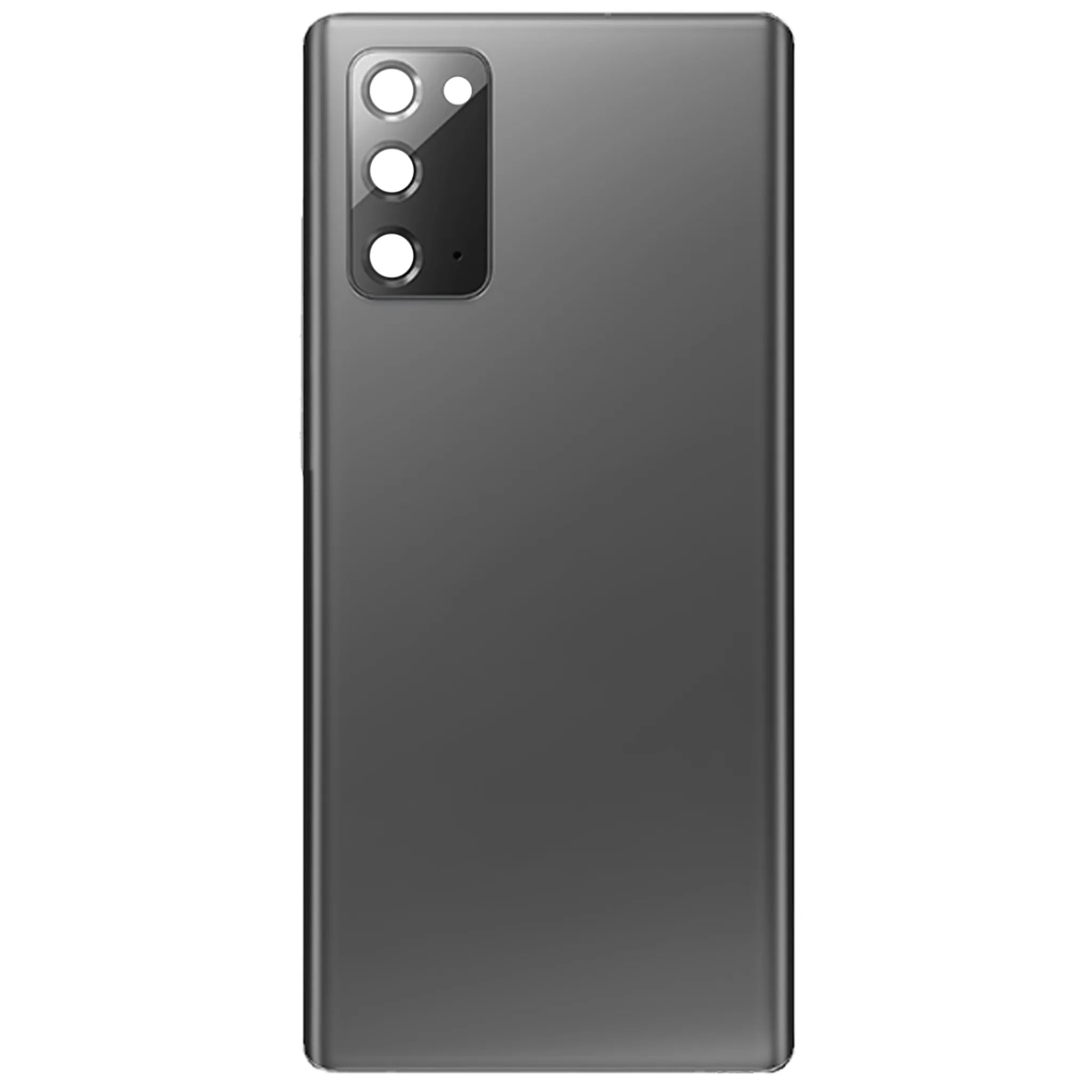 Ersatz-Akkudeckel für das Samsung Galaxy Note 20 in Mystic Gray inklusive vorinstallierter Kameralinse.