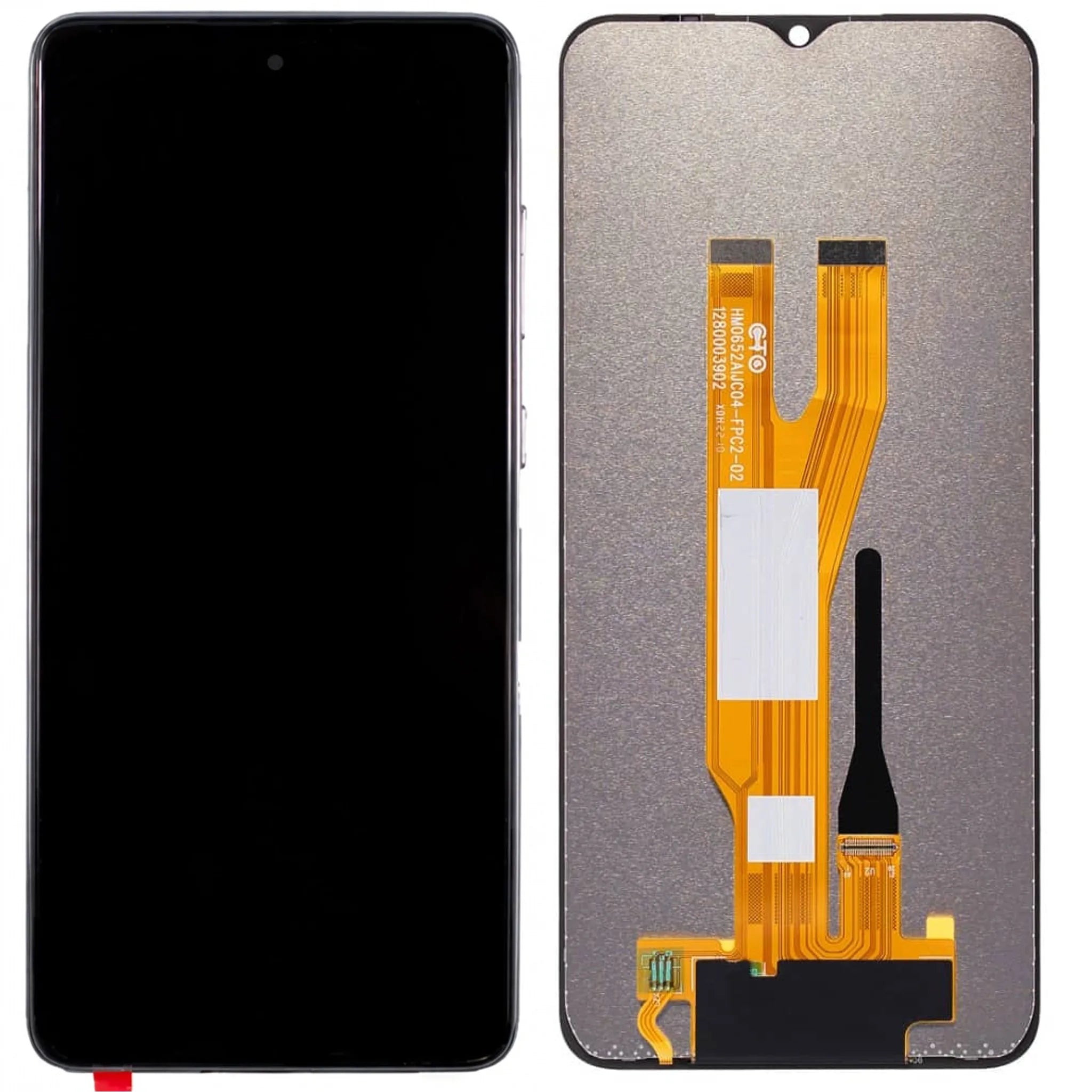 Ersatz-Display für Samsung Galaxy A03 Core (A032F) ohne Rahmen in OEM-Qualität Schwarz.