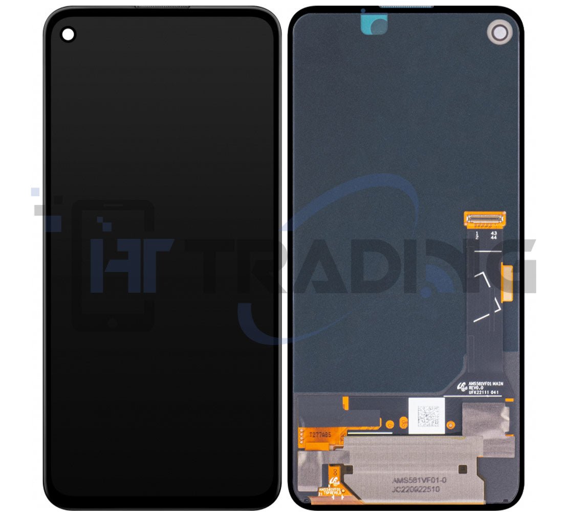 Google Pixel 4A Display (G025J,G025N) schwarz, Service Pack - Fonix