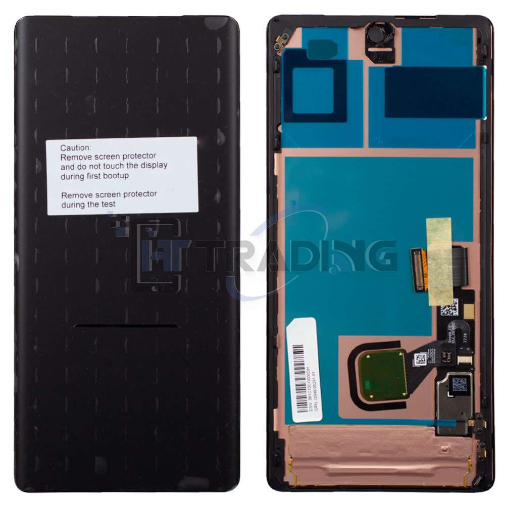 Google Pixel 7 Pro Display (GP4BC, GE2AE) schwarz – Service Pack - Fonix