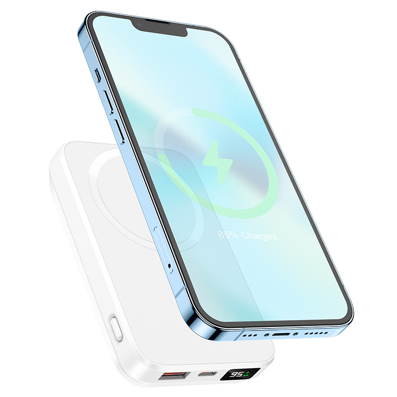 Hoco Powerbank J88 mit magnetischem kabellosem Laden 10000mAh