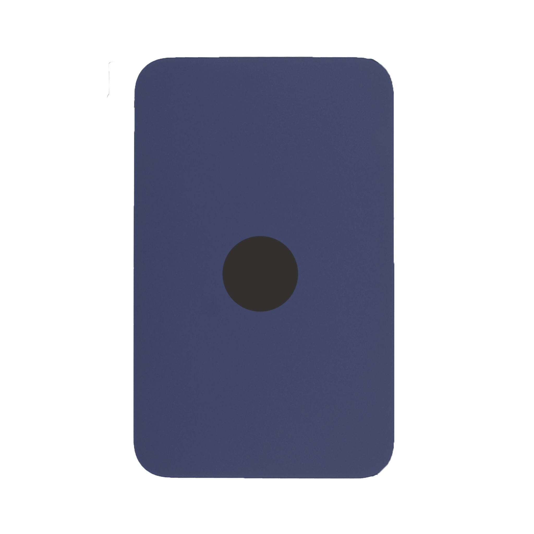 iPhone 17 Pro Max Akkudeckel Deep Blue mit MagSafe Ring und passgenauem Klebestreifen für die Rückseite