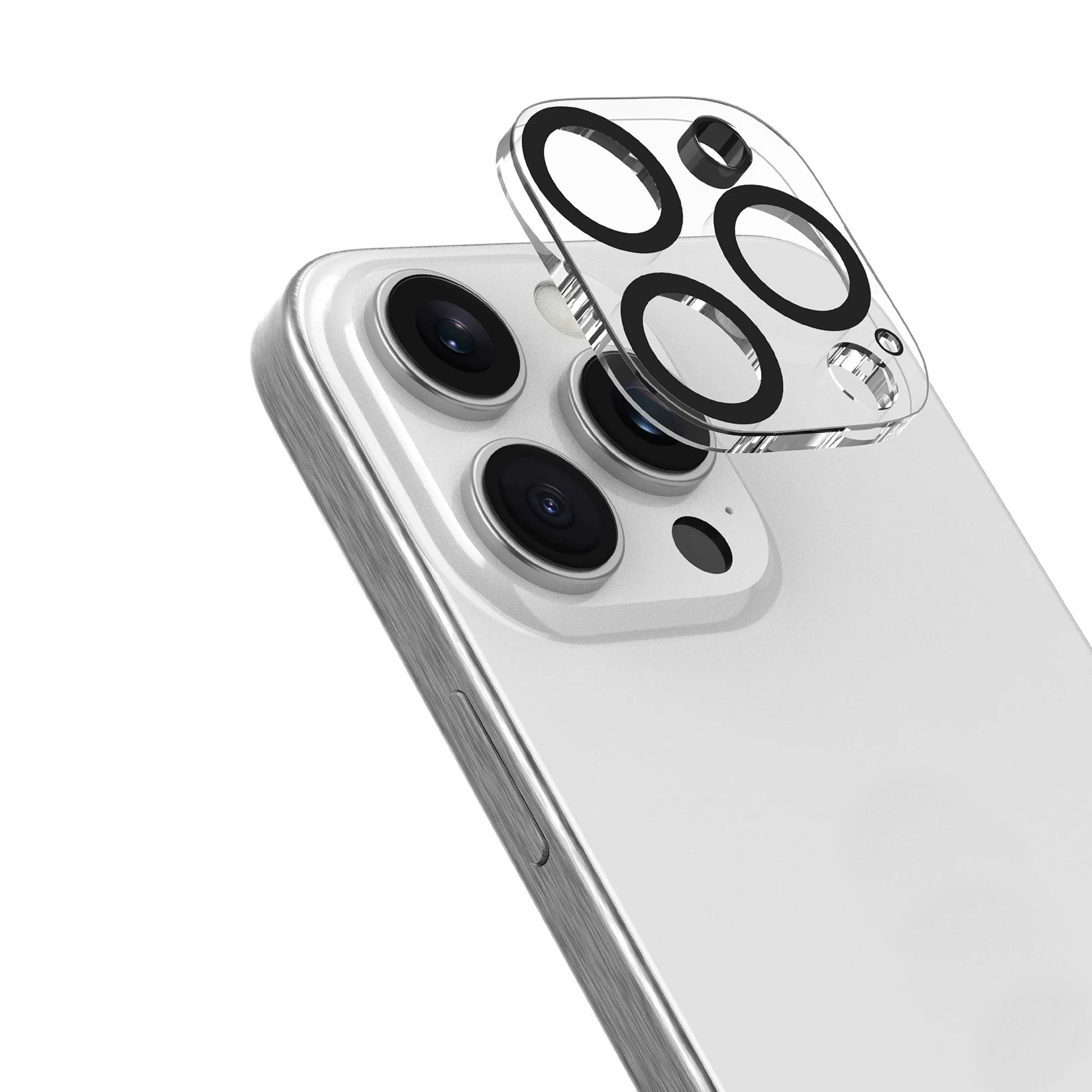 iPhone 16 Pro Max Kamera Schutzglas Transparent – 9H Schutzglas Linsenschutz, HD-Klar & Kratzfest