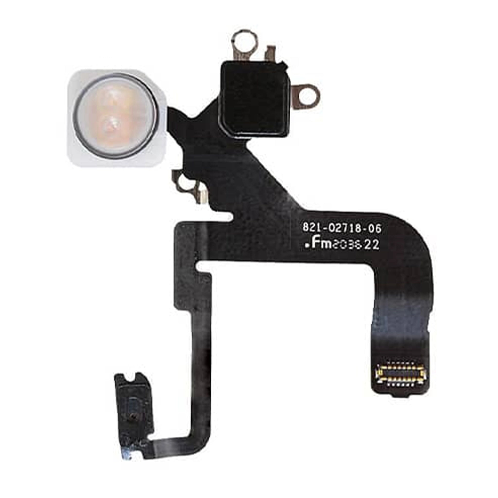 iPhone 12 Pro Flashlight Flexkabel – Inkl. Rückseitigem Mikrofon, Premium