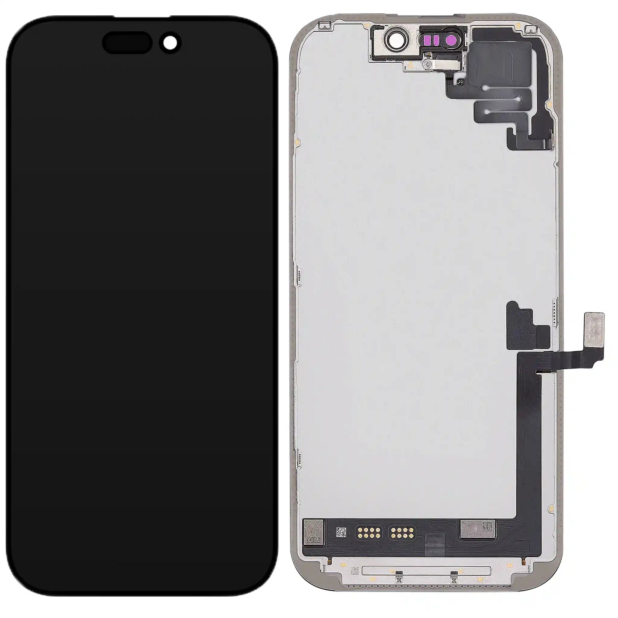 Display mit Sensor Flex für iPhone 17 Black Soft OLED 120Hz