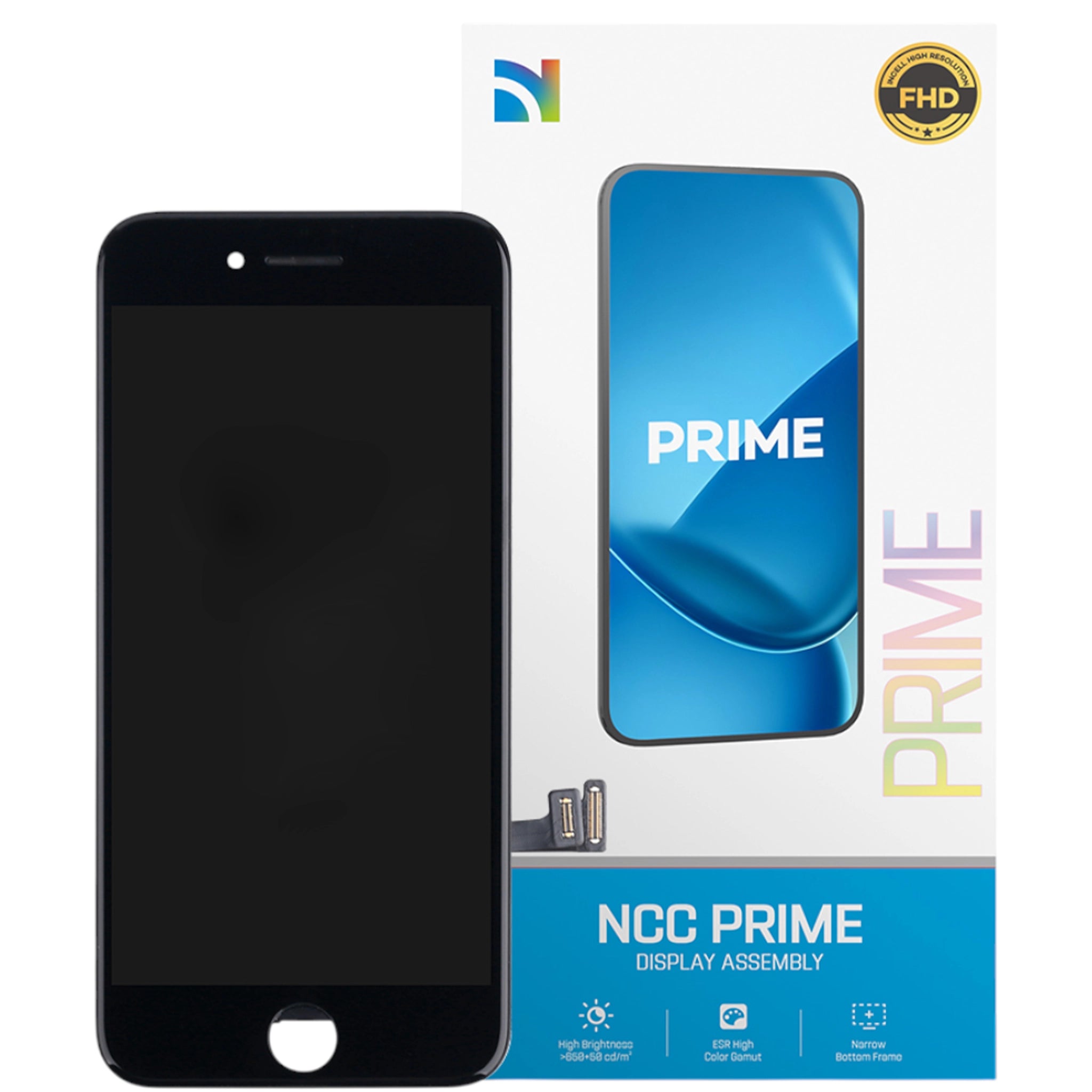 iPhone 7 Ersatzdisplay InCell Schwarz Qualität