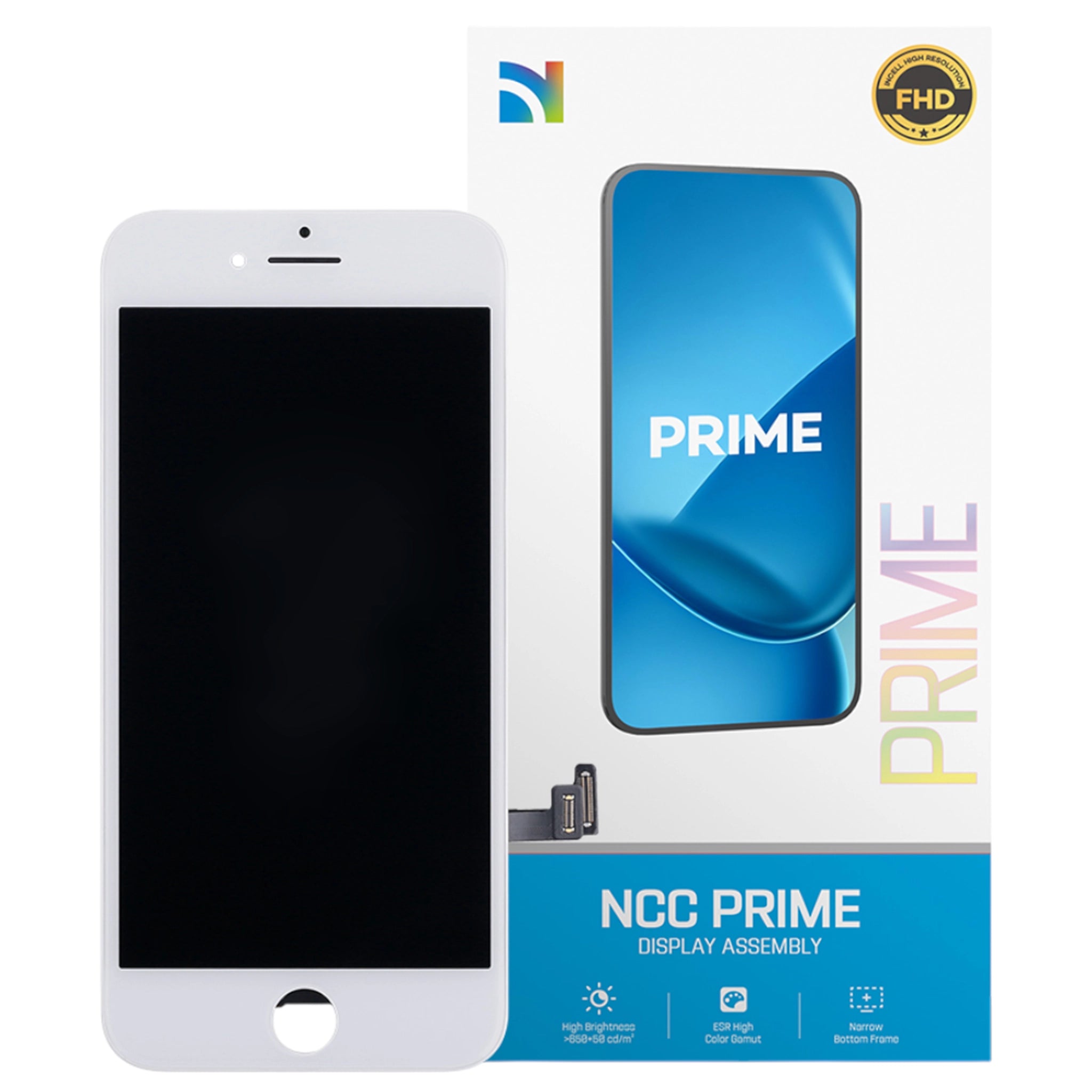 iPhone 7 Plus Ersatzdisplay InCell Qualität Weiß