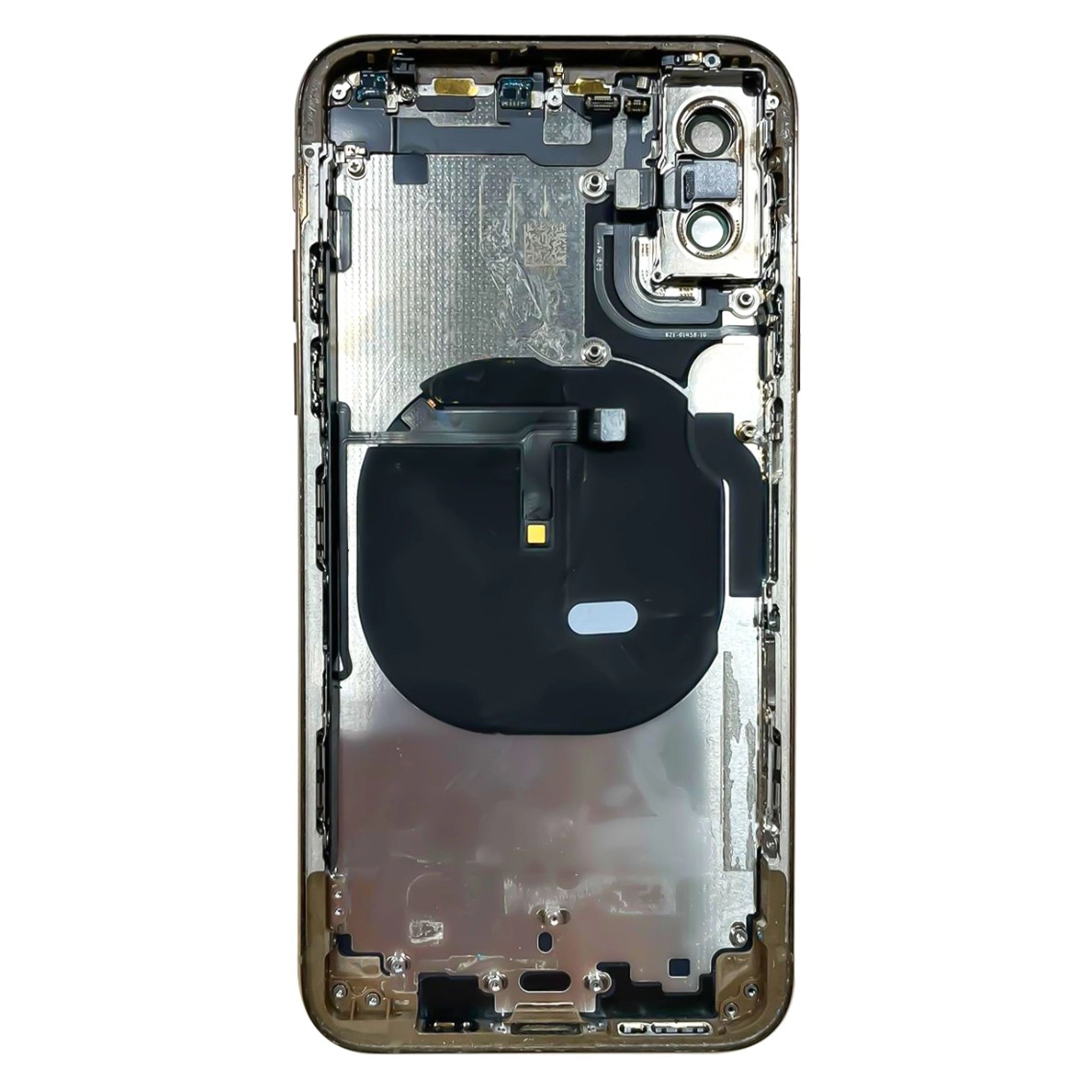 iPhone XS Akkudeckel Gehäuse mit Kleinteilen – Gold, CE Version