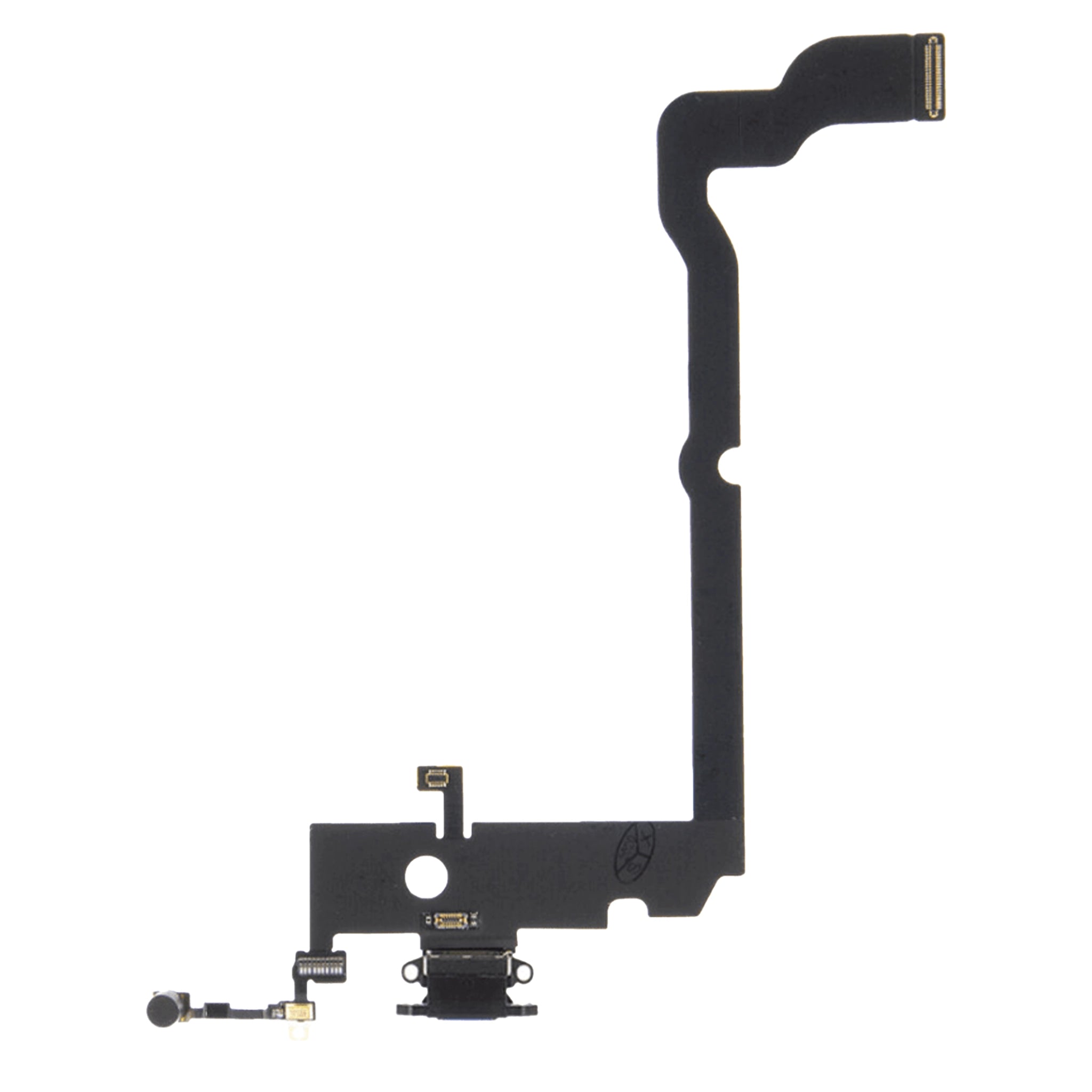 iPhone XS Ladebuchse / Charging Port Flex – Schwarz [Original / Pulled]