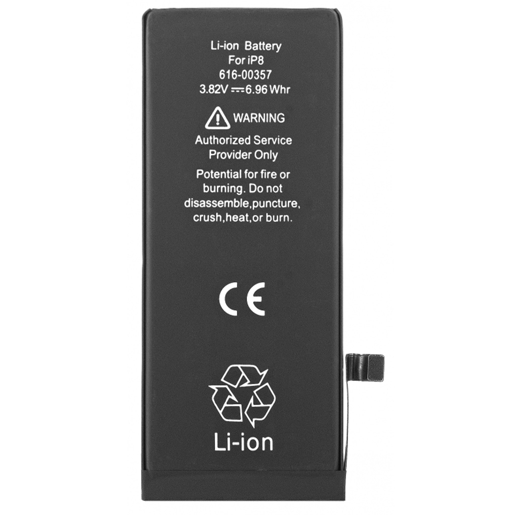 iPhone 8 Ersatzakku Premium 1821 mAh – Komplettset mit Klebestreifen