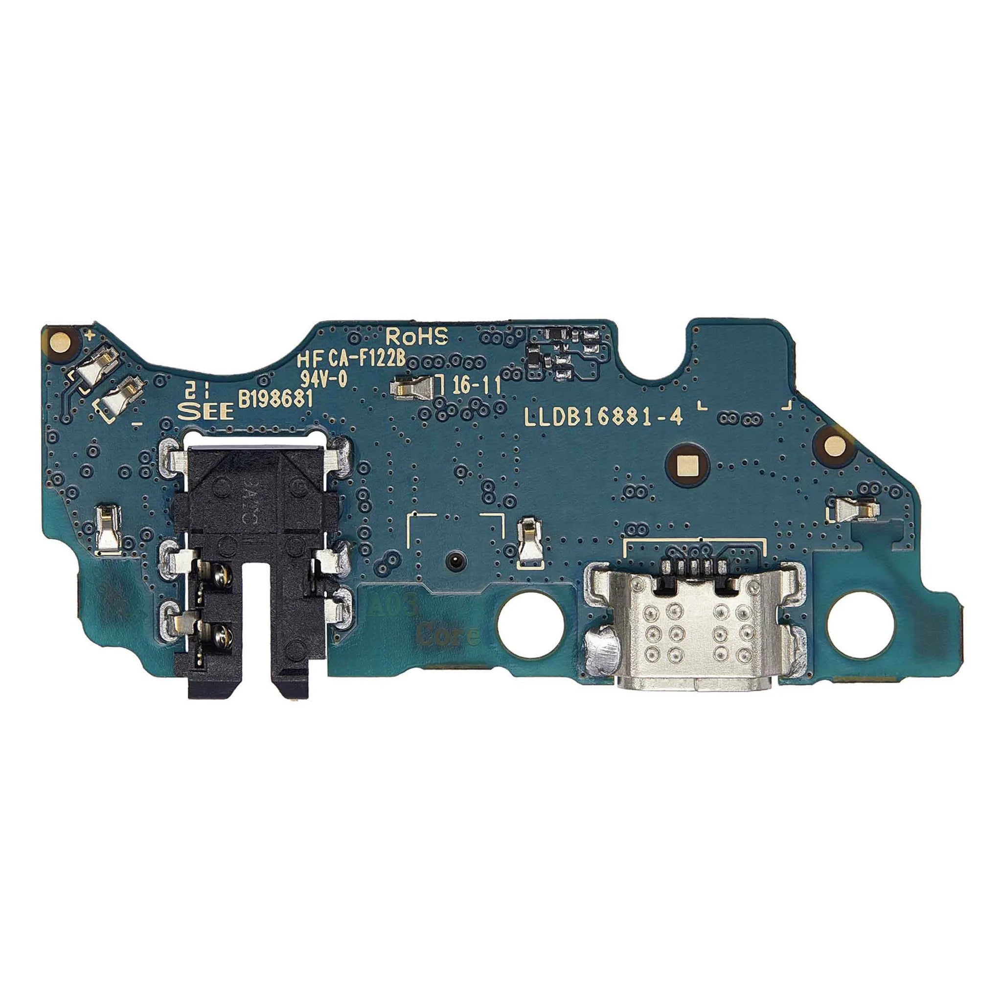 Ersatz-Ladebuchse für Samsung Galaxy A03 Core (A032F) Dock Connector Board.