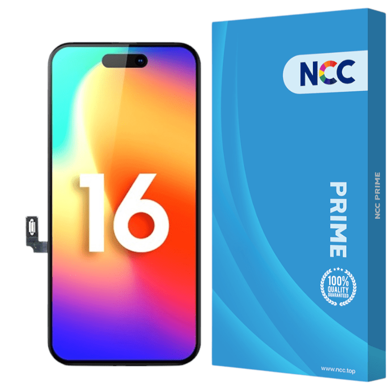 NCC LCD Display für iPhone 16 Incell Schwarz – PRIME - Fonix