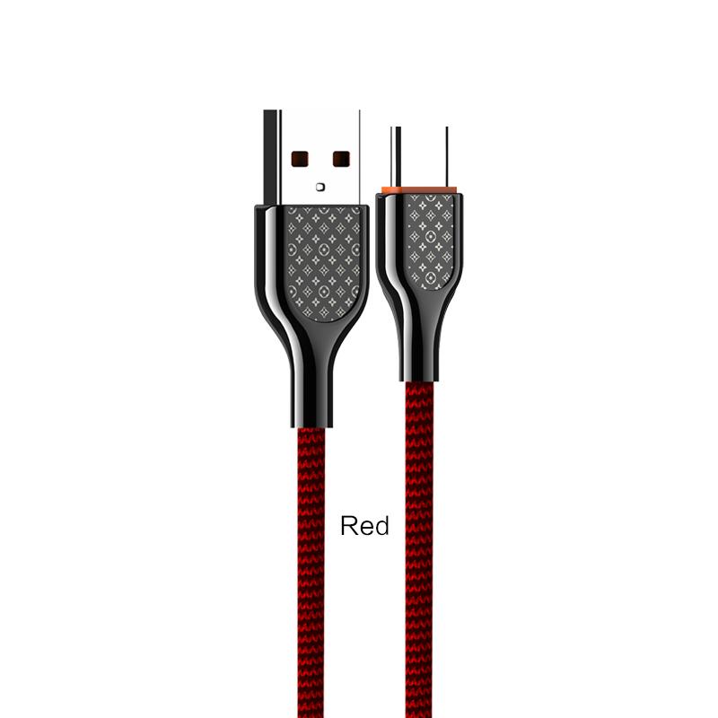 KSC-188 USB-Datekabel TYP-C Rot 3.2A