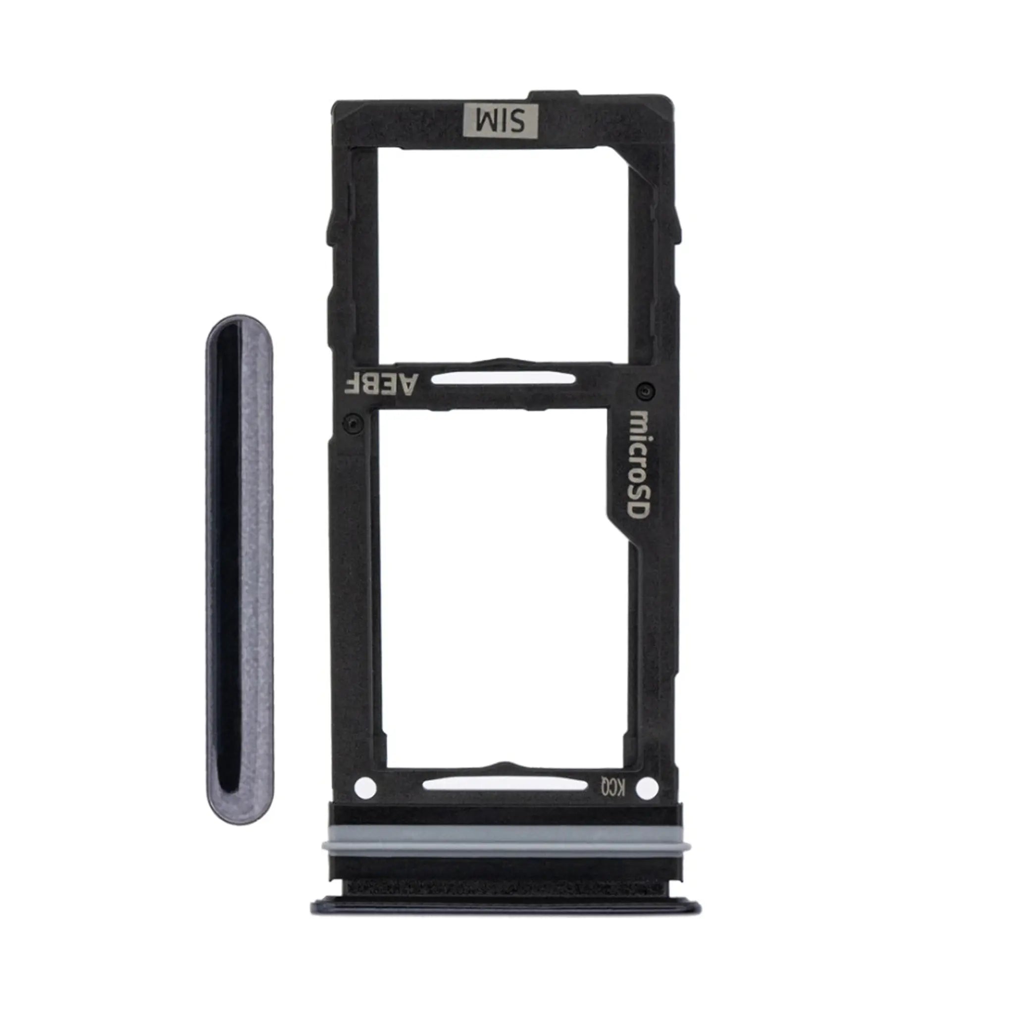 Samsung Galaxy A52 / A52s SIM Karten Halter in Awesome Black (Schwarz)