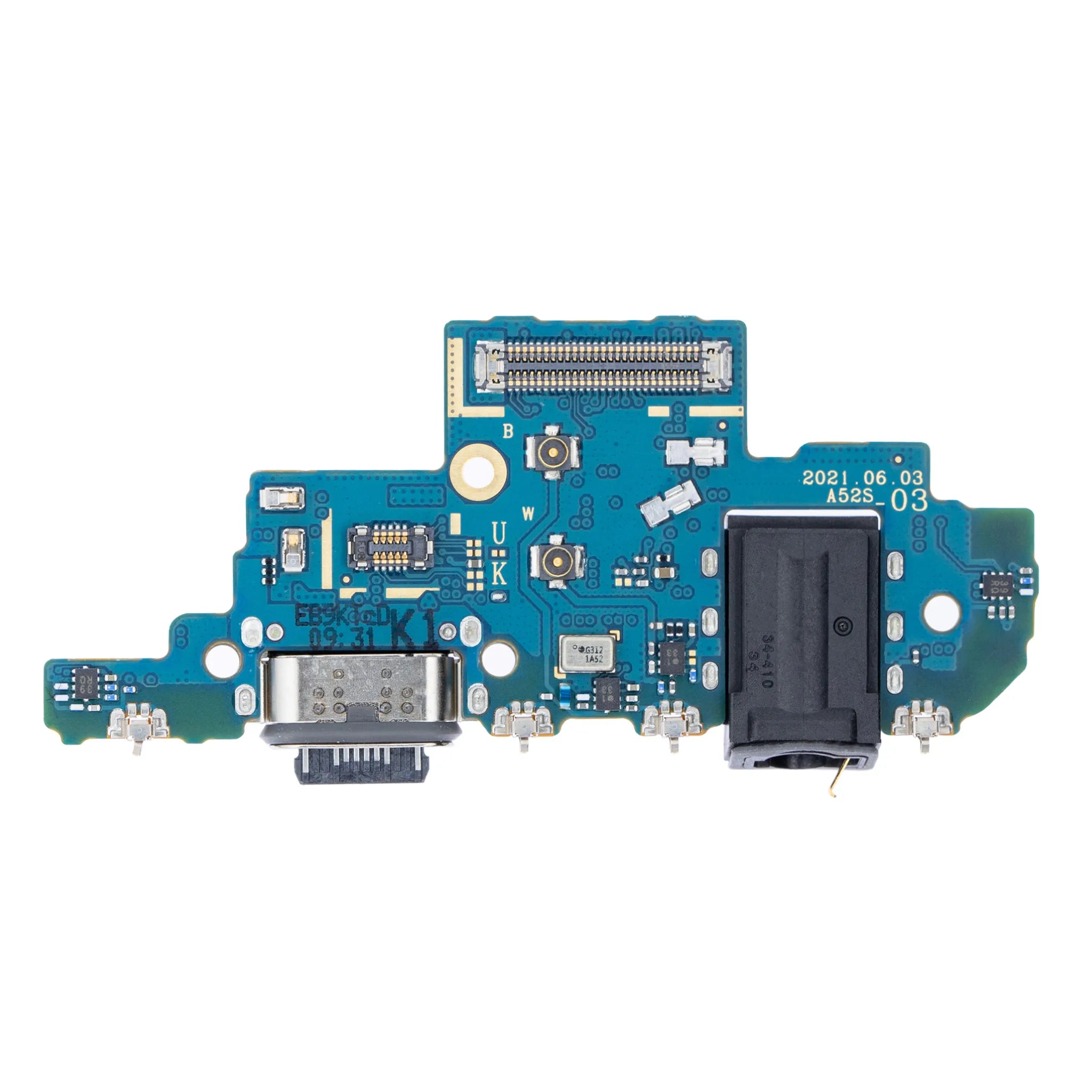 Samsung Galaxy A52s 5G Ladebuchse USB-C Platine mit Mikrofon Ersatzteil