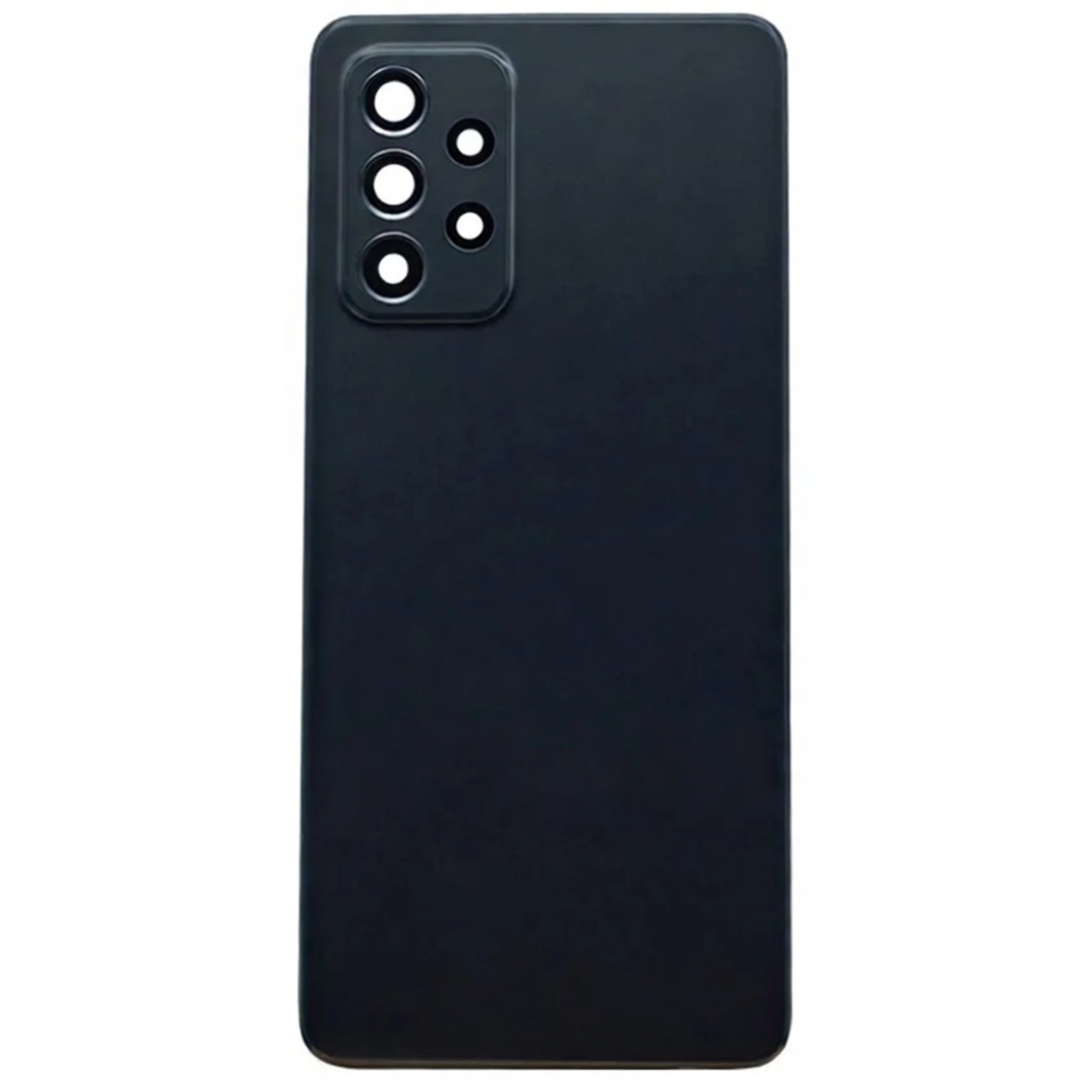 Samsung Galaxy A53 5G Akkudeckel Rückseite in Awesome Black mit Kameralinse.