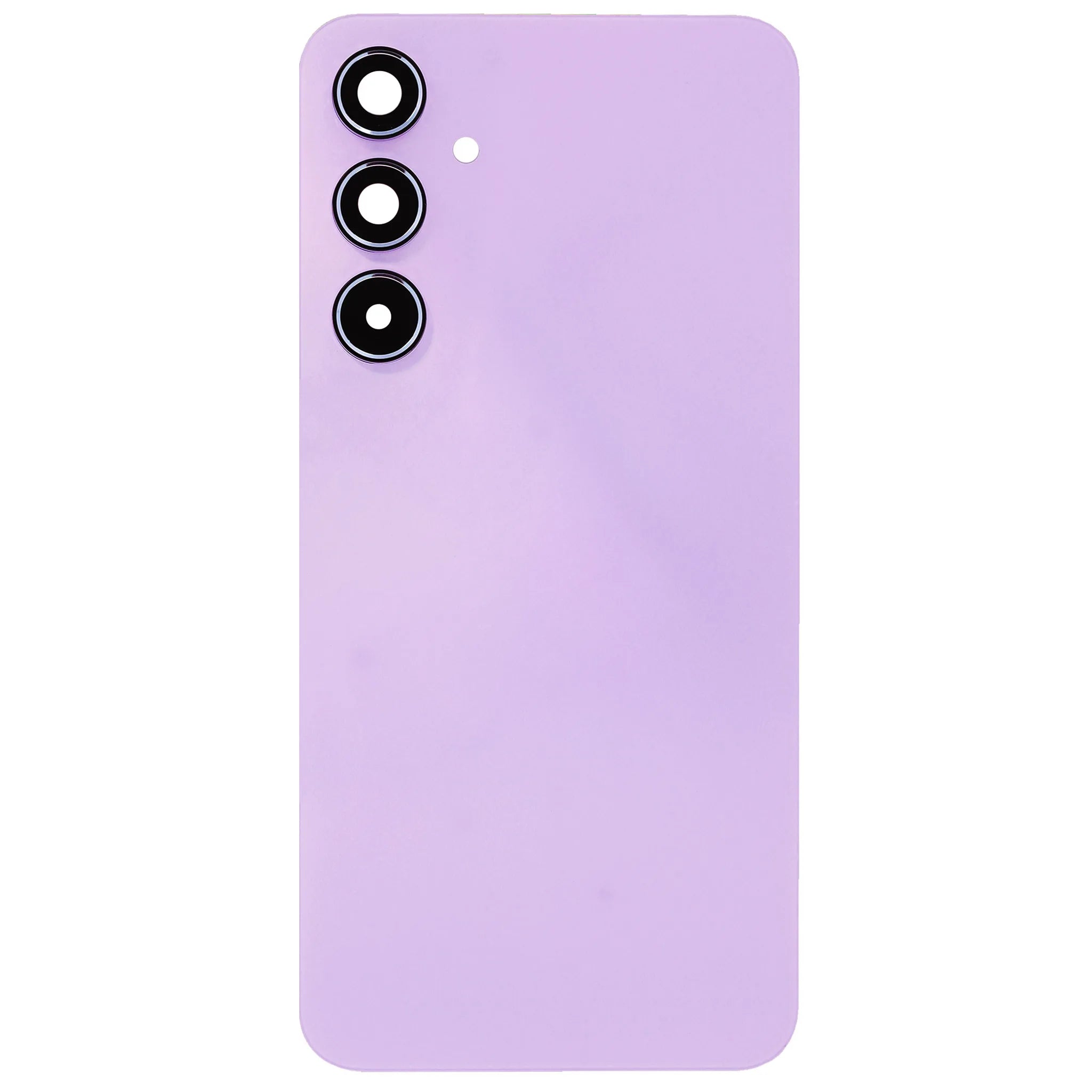 Samsung Galaxy A55 5G Akkudeckel Rückseite in Awesome Lavender mit Kameralinse