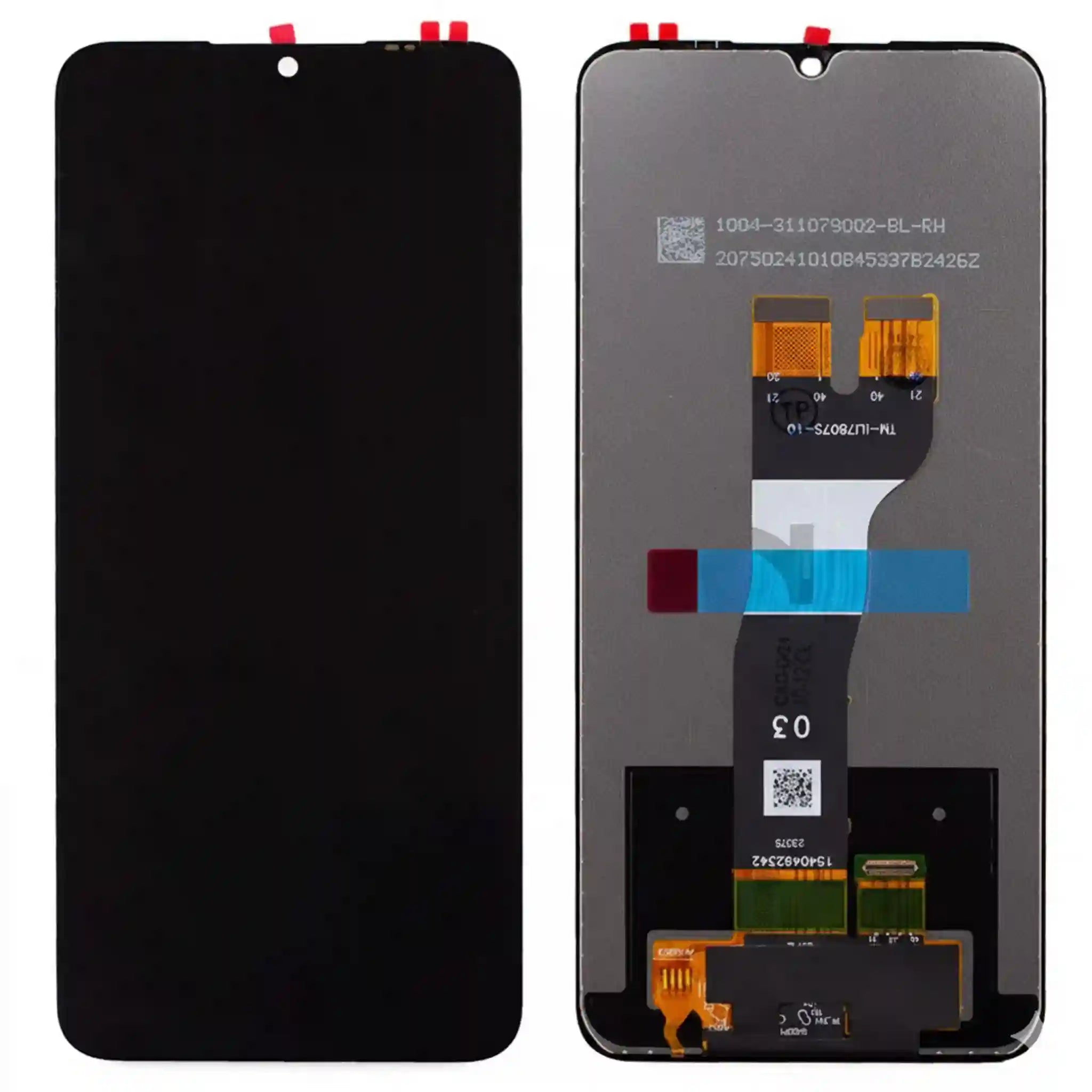 OEM Ersatz-Display ohne Rahmen für Samsung Galaxy A05s SM-A057G in Schwarz Bildschirm