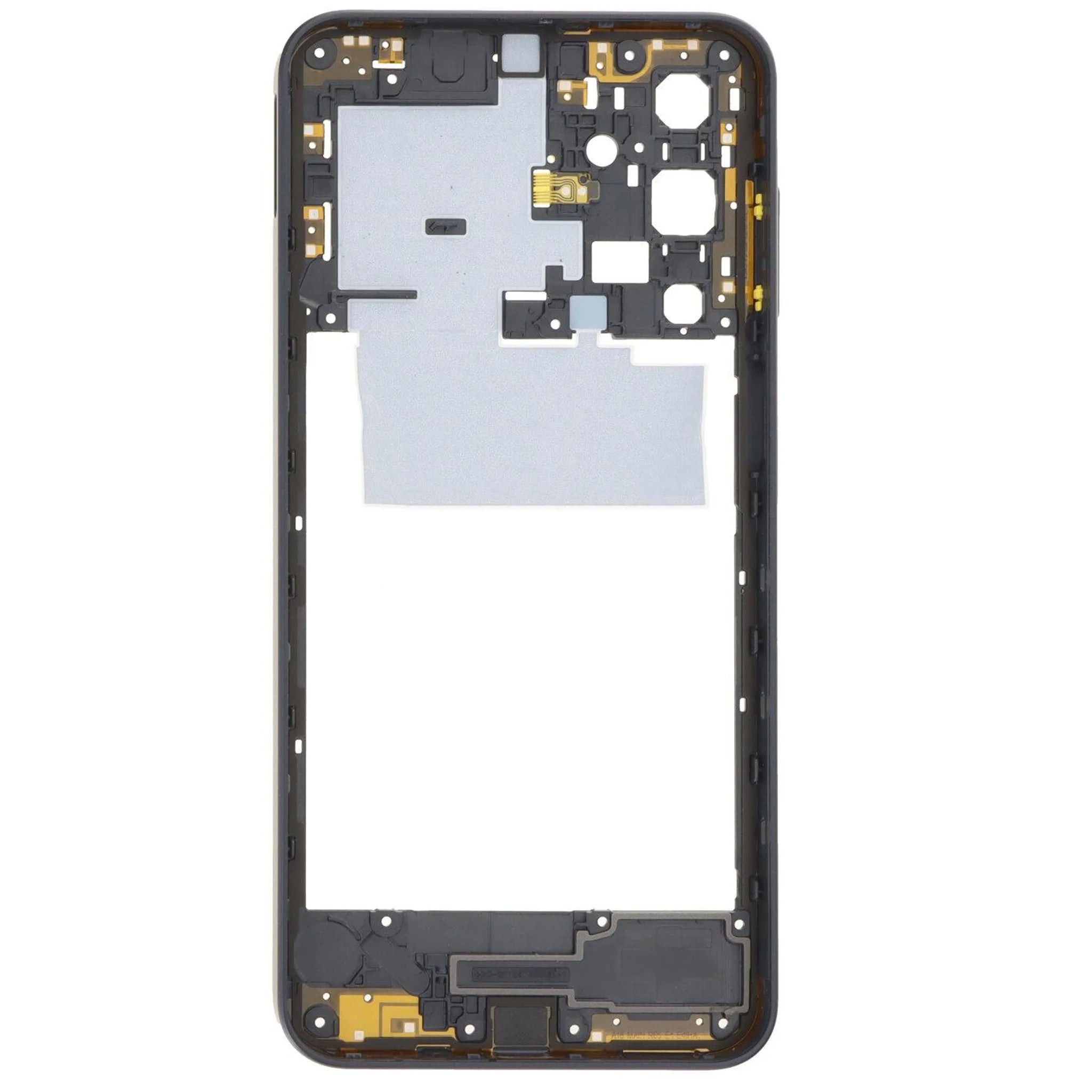 Ersatz-Mittelrahmen (Gehäuserahmen) für Samsung Galaxy A16 5G (A166B) Black