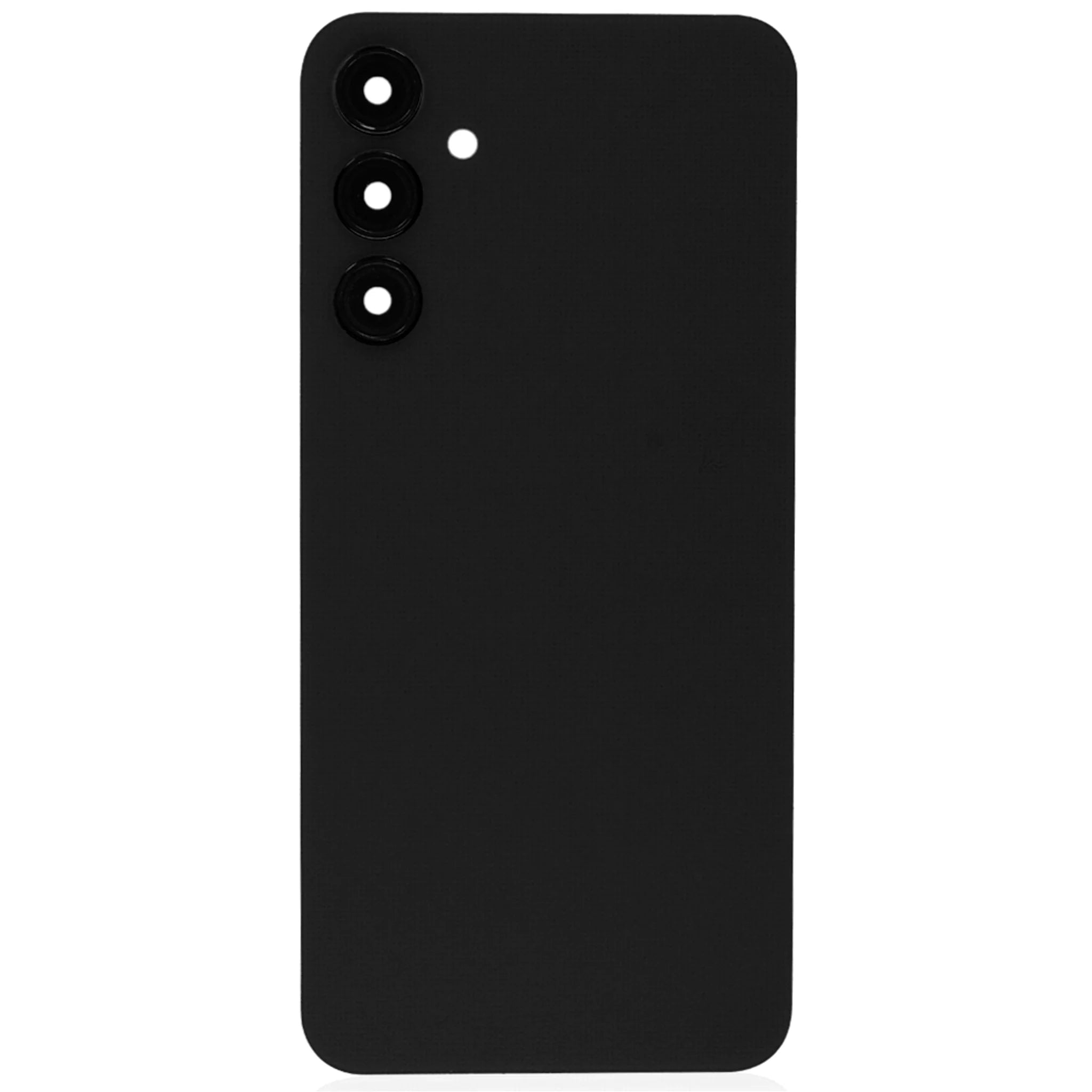 Ersatz-Akkudeckel in Blue Black für Samsung Galaxy A25 5G (A256B) OEM mit vorinstallierter Kameralinse.
