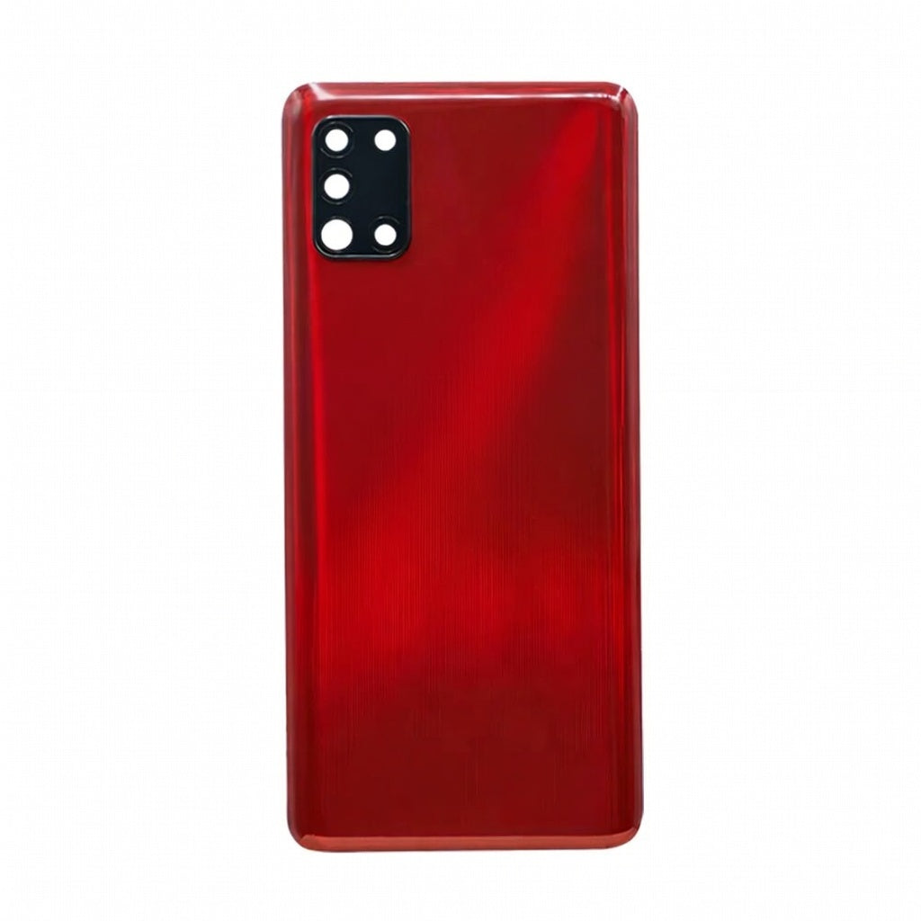 Ersatz-Akkudeckel (Rückseite/Back Cover) für das Samsung Galaxy A31 (SM-A315F) in Rot.