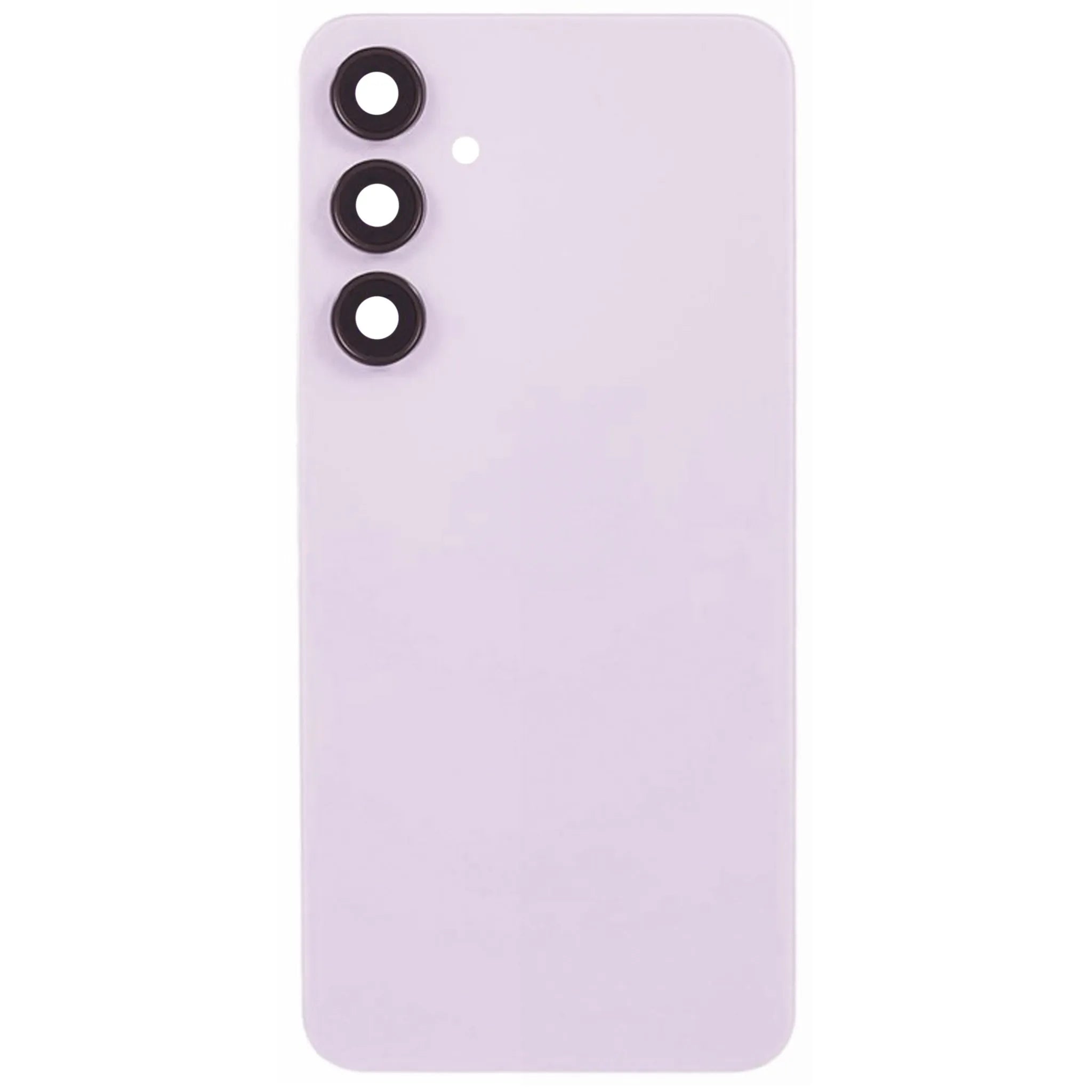 Samsung Galaxy A35 5G (A356B) Ersatz-Akkudeckel in Awesome Lilac inklusive Kameralinse – Rückansicht.