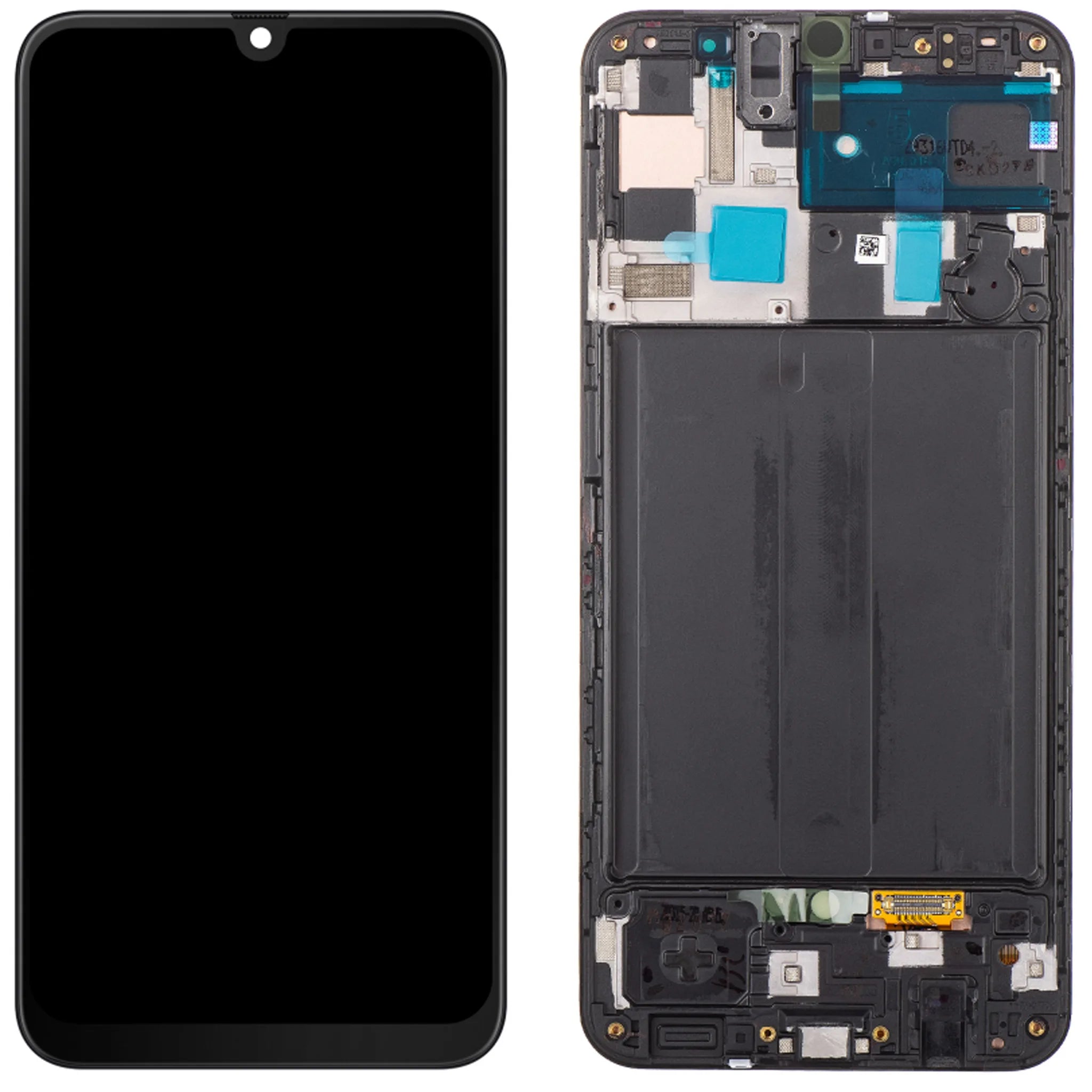 Original Samsung Galaxy A50 (A505F) Display Service Pack in Awesome Black – Super AMOLED Ersatzdisplay.